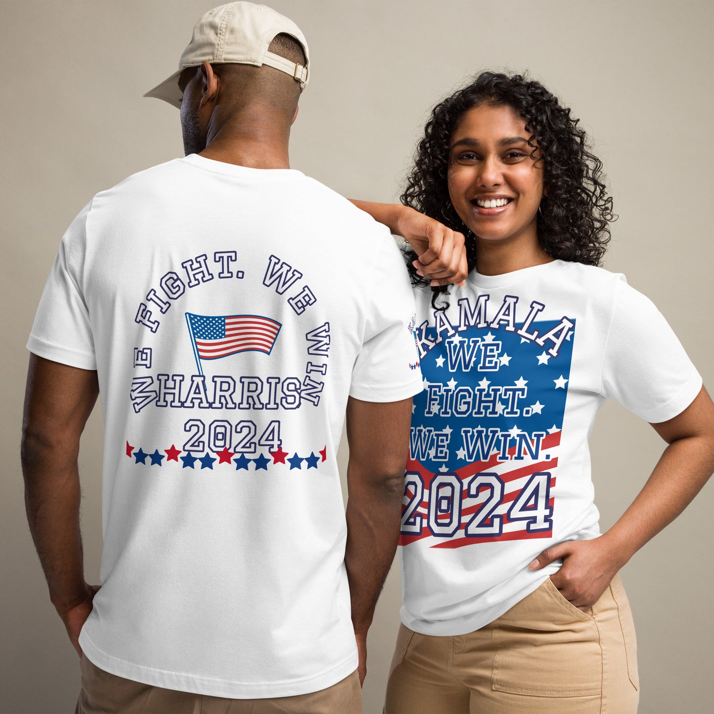 KAMALA 2024. We Fight. We Win Unisex TShirt