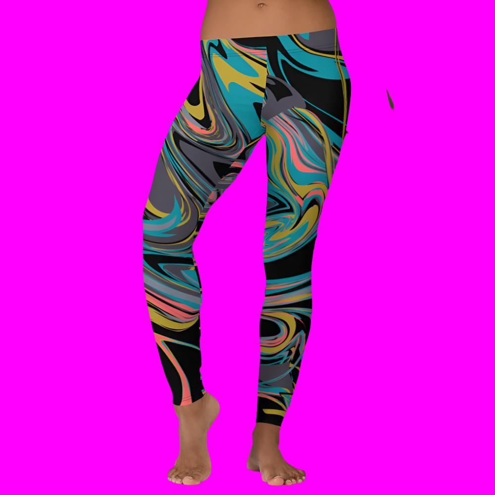 Multi Color Fashion Leggings