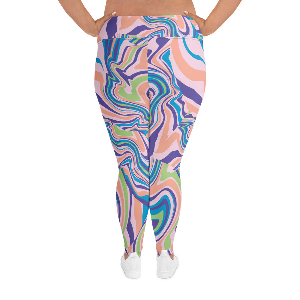 Plus Size Leggings Multi Color 2XL-6XL