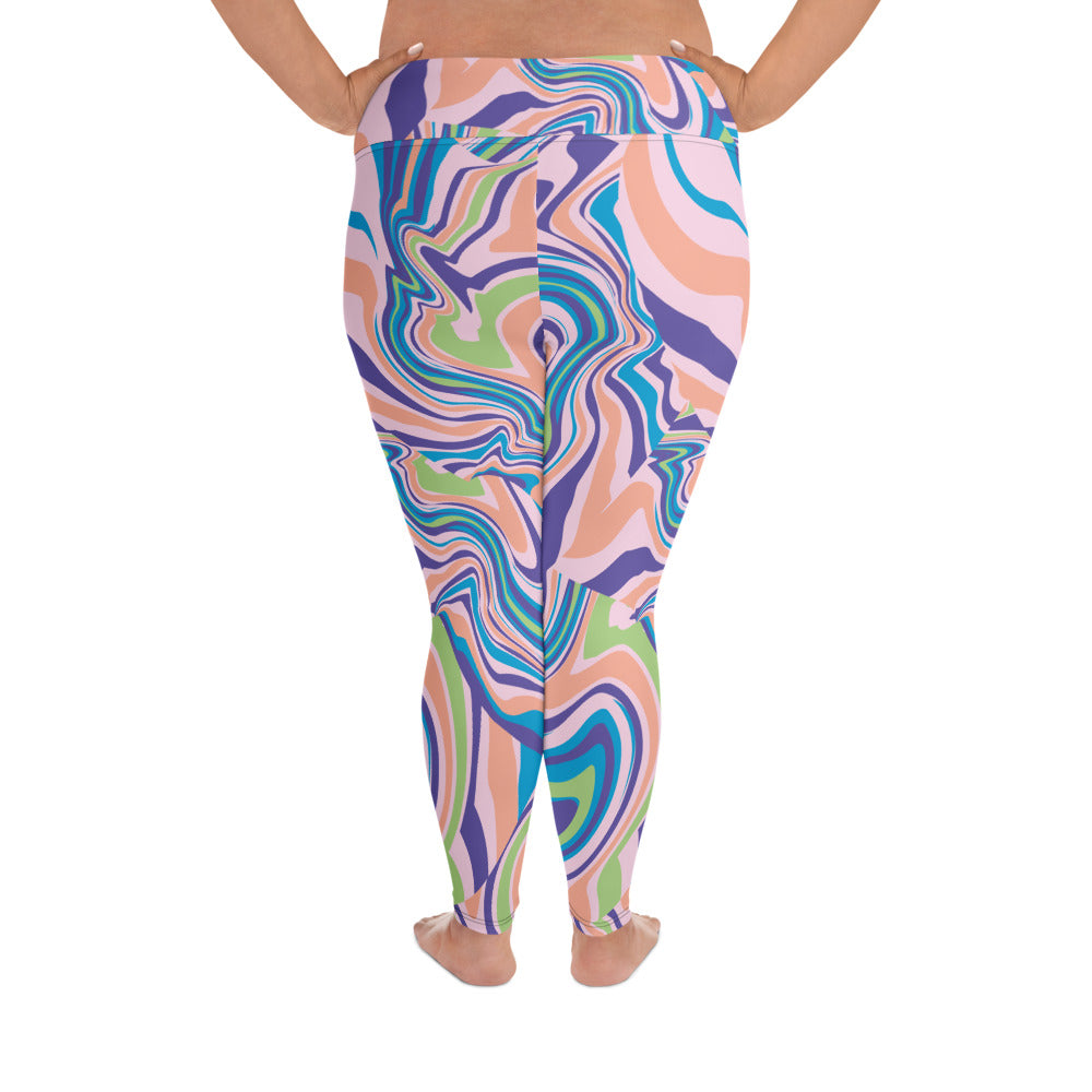 Plus Size Leggings Multi Color 2XL-6XL