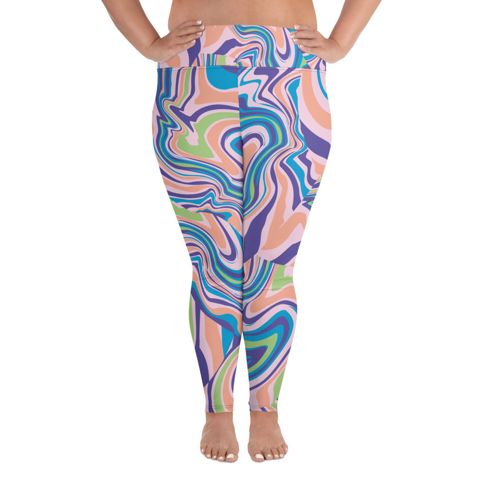 Plus Size Leggings Multi Color 2XL-6XL