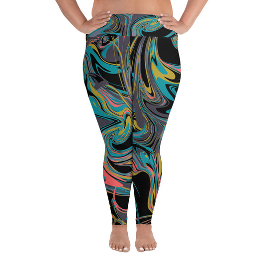 Plus Size Leggings Multicolor 2XL-6XL