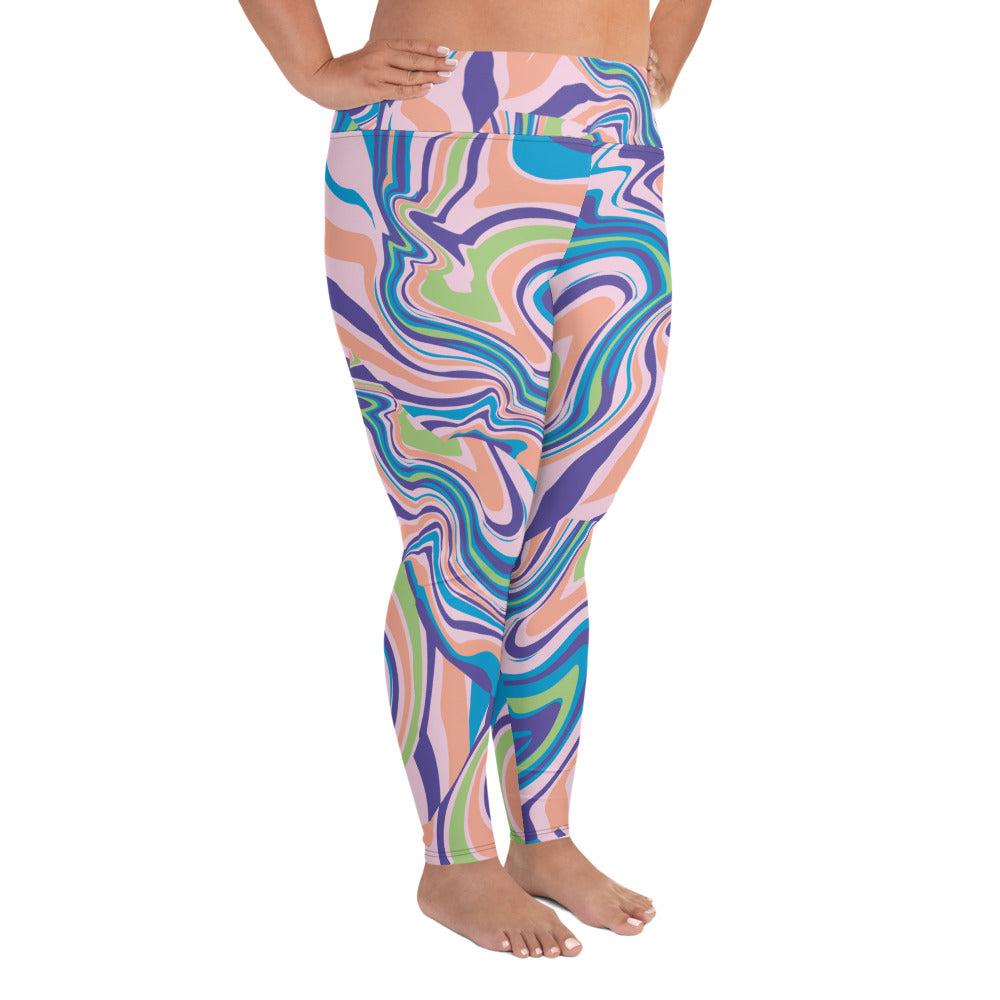 Plus Size Leggings Multi Color 2XL-6XL