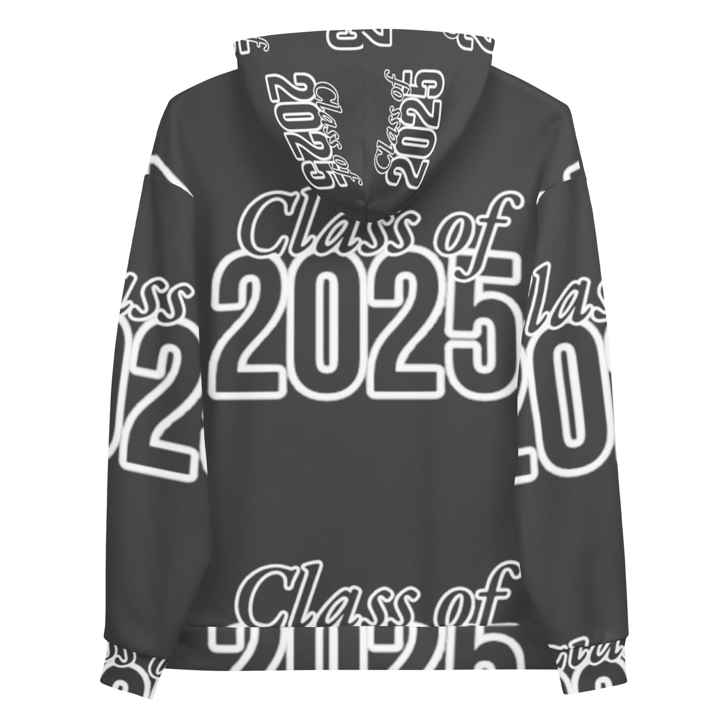 "Class of 2025" Grad Year Hoodie - Eclipse (Gray) - Unisex Sizes XS - 3XL