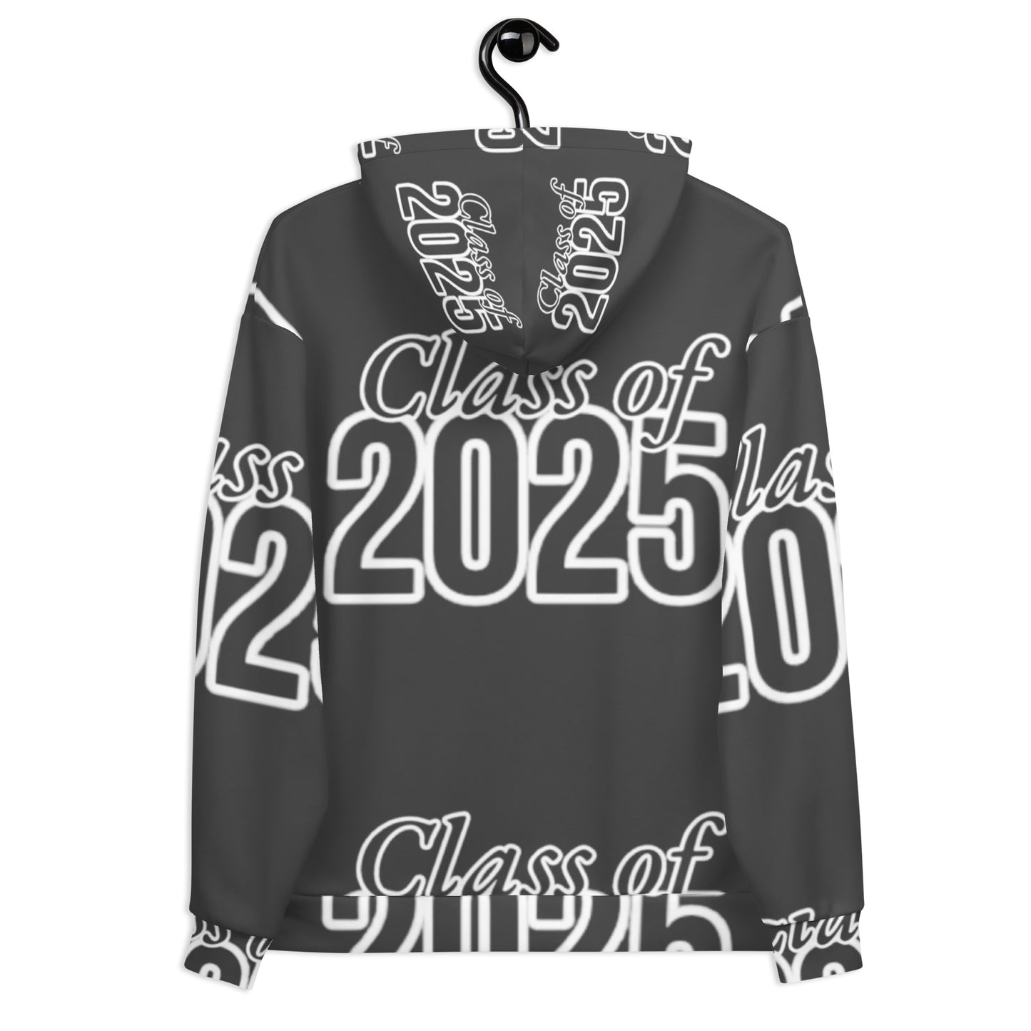 "Class of 2025" Grad Year Hoodie - Eclipse (Gray) - Unisex Sizes XS - 3XL