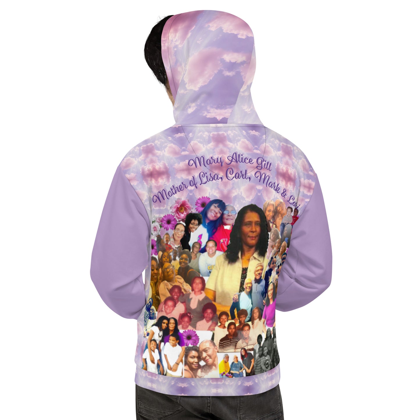 You Customize Yours:  "Remembering Our Mother" Personalized Unisex Hoodie