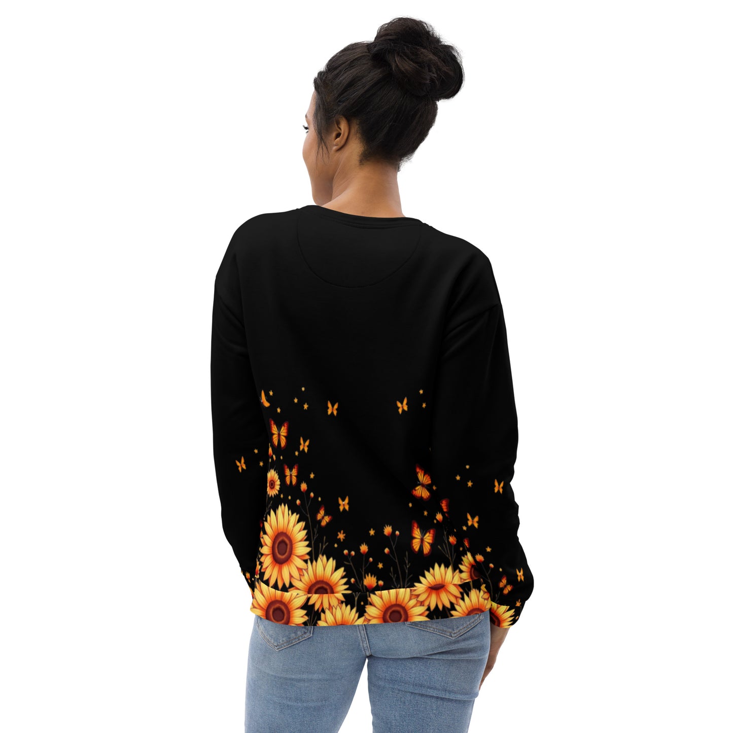 Sunflowers & Butterflies Unisex Sweatshirt