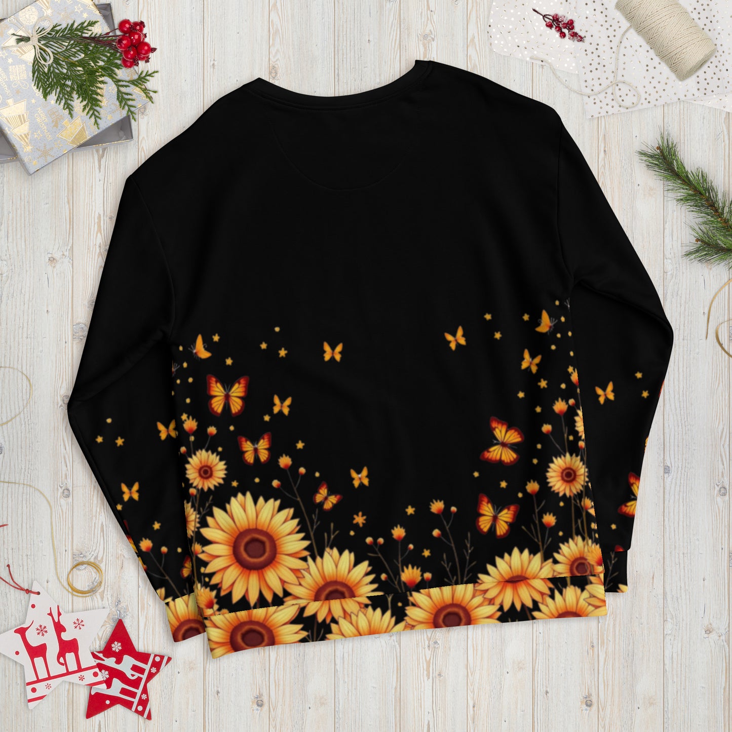 Sunflowers & Butterflies Unisex Sweatshirt