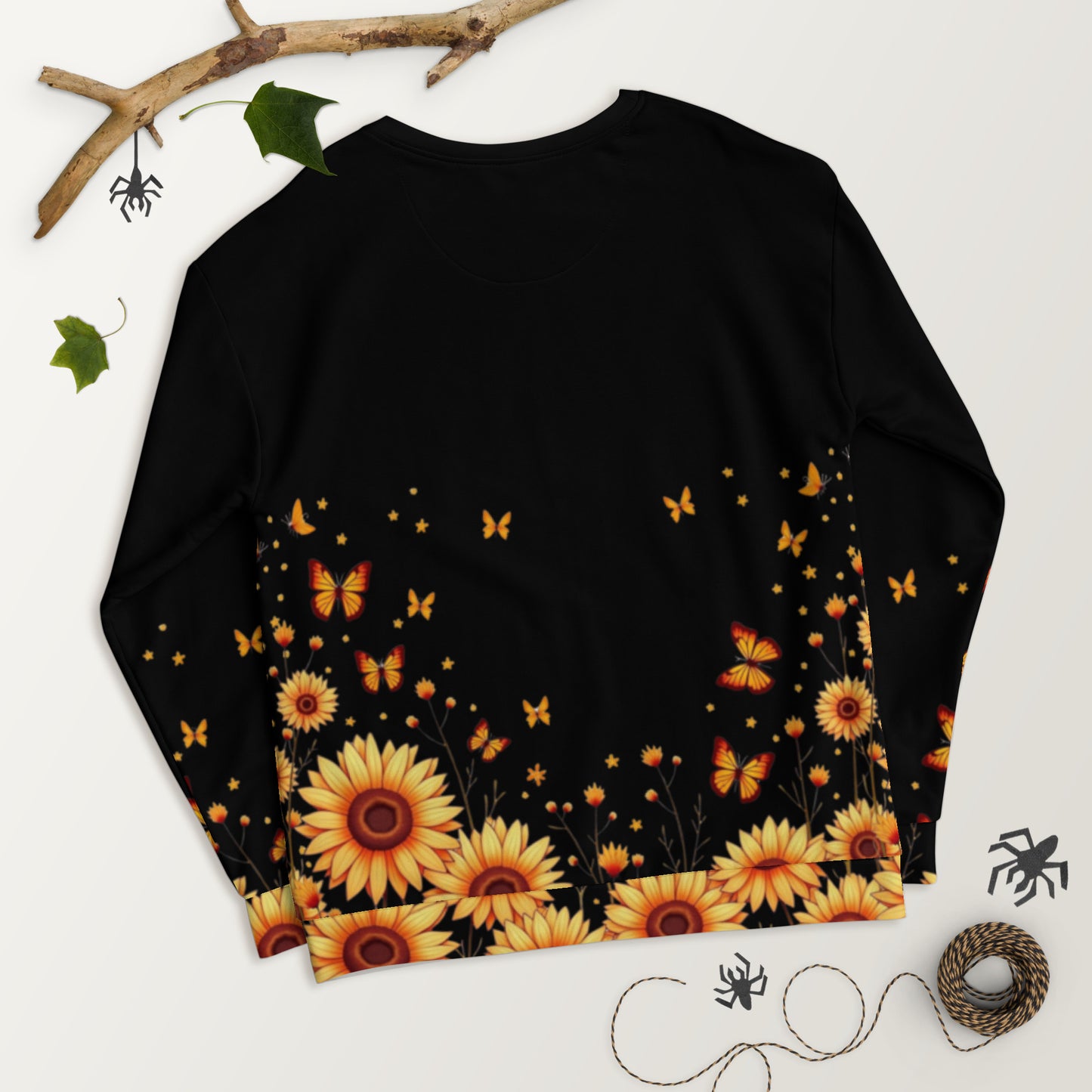 Sunflowers & Butterflies Unisex Sweatshirt