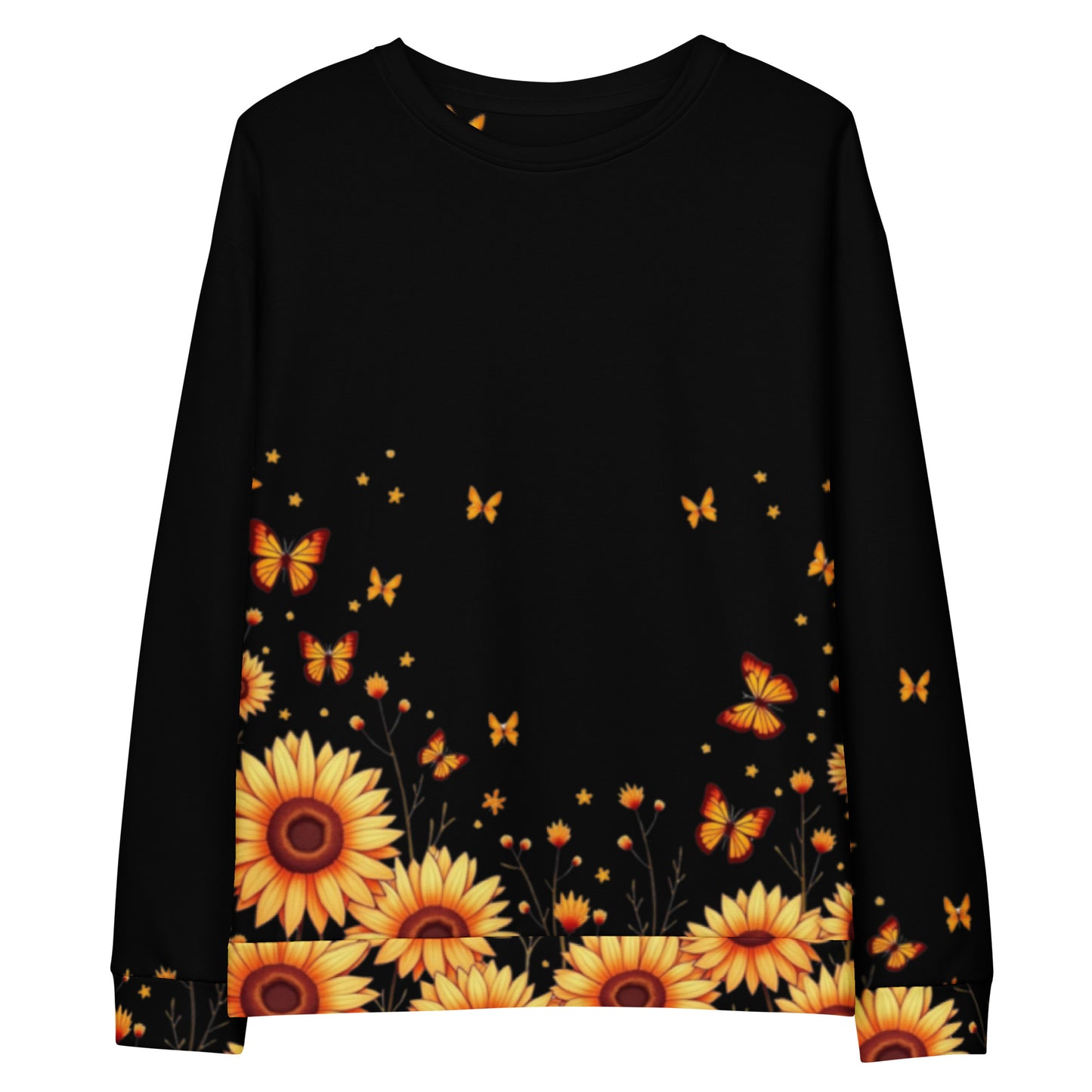 Sunflowers & Butterflies Unisex Sweatshirt