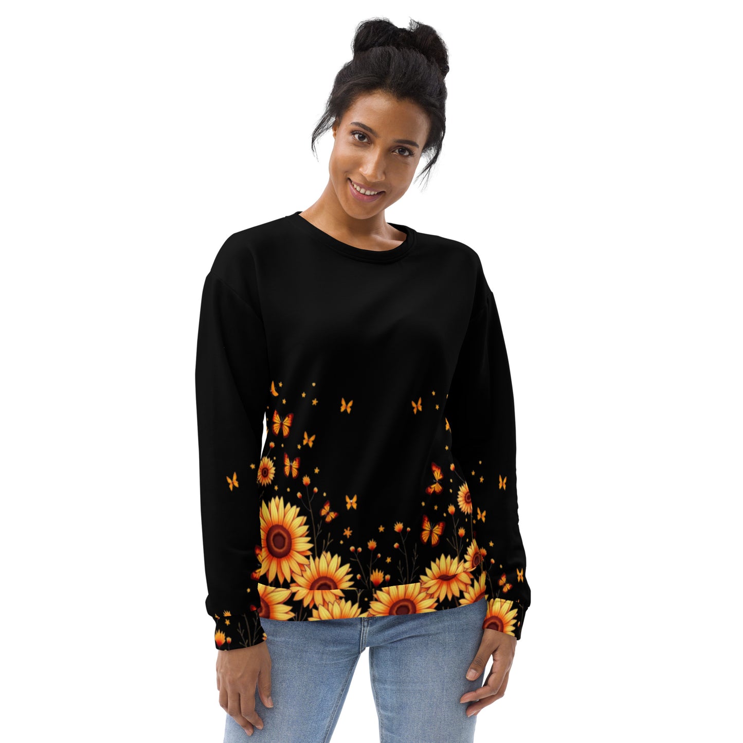 Sunflowers & Butterflies Unisex Sweatshirt