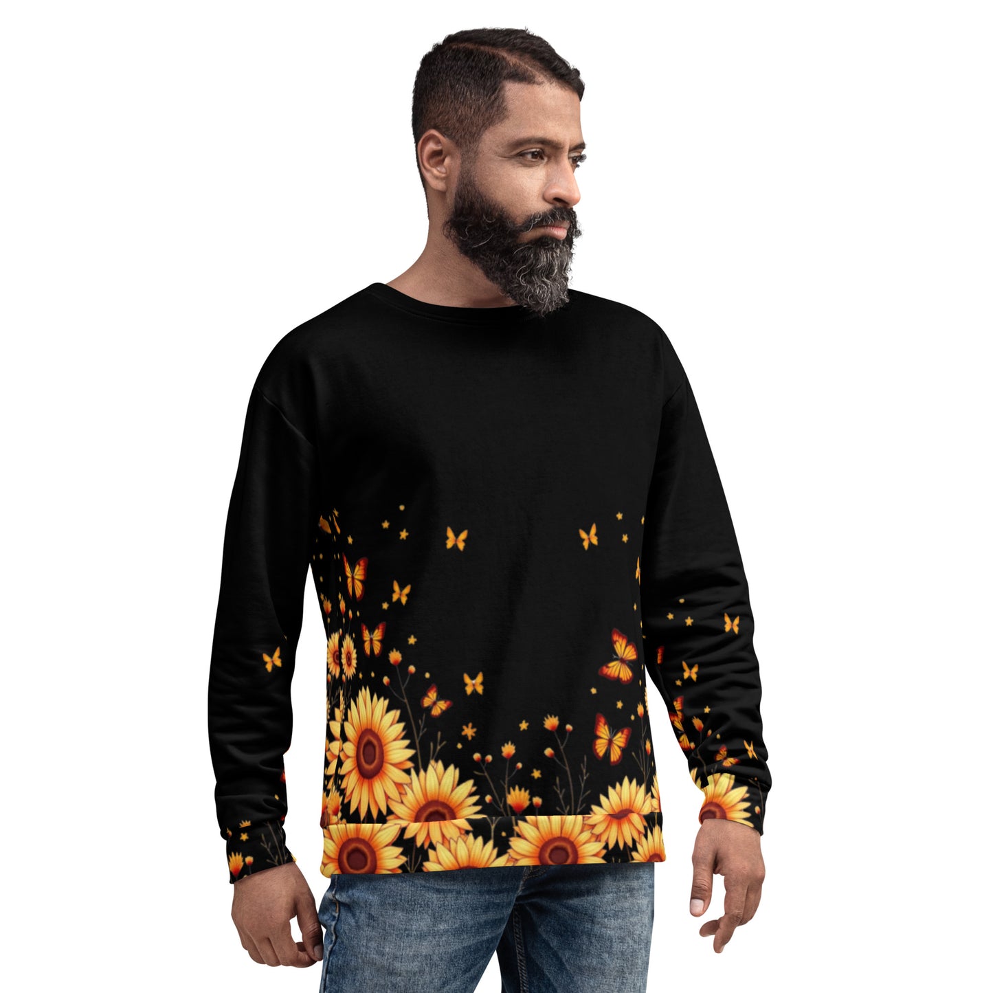 Sunflowers & Butterflies Unisex Sweatshirt