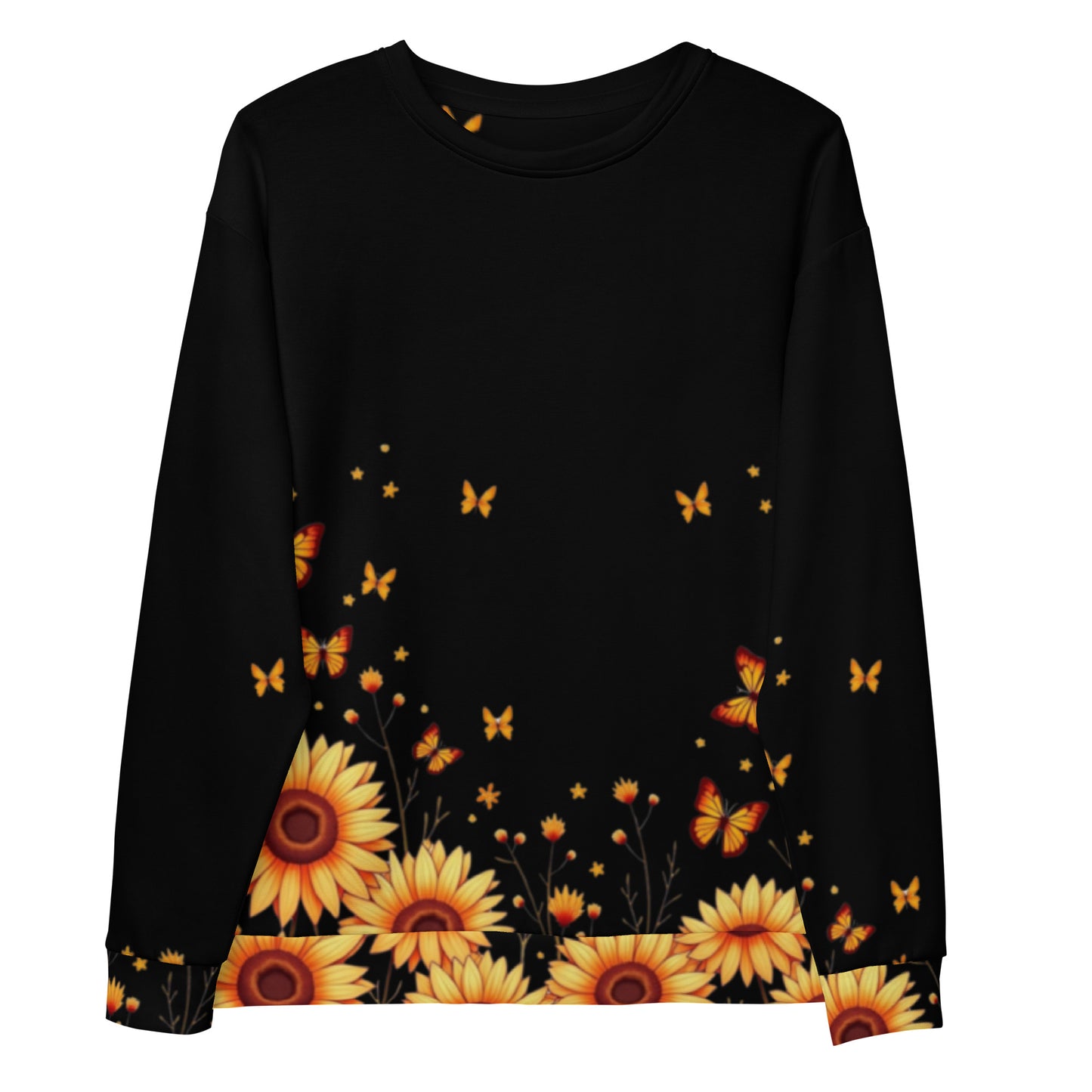 Sunflowers & Butterflies Unisex Sweatshirt