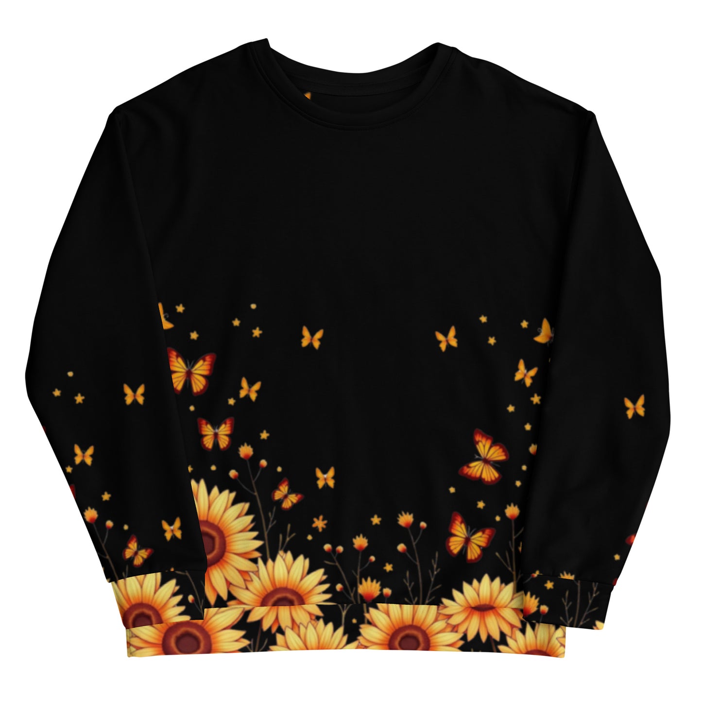 Sunflowers & Butterflies Unisex Sweatshirt