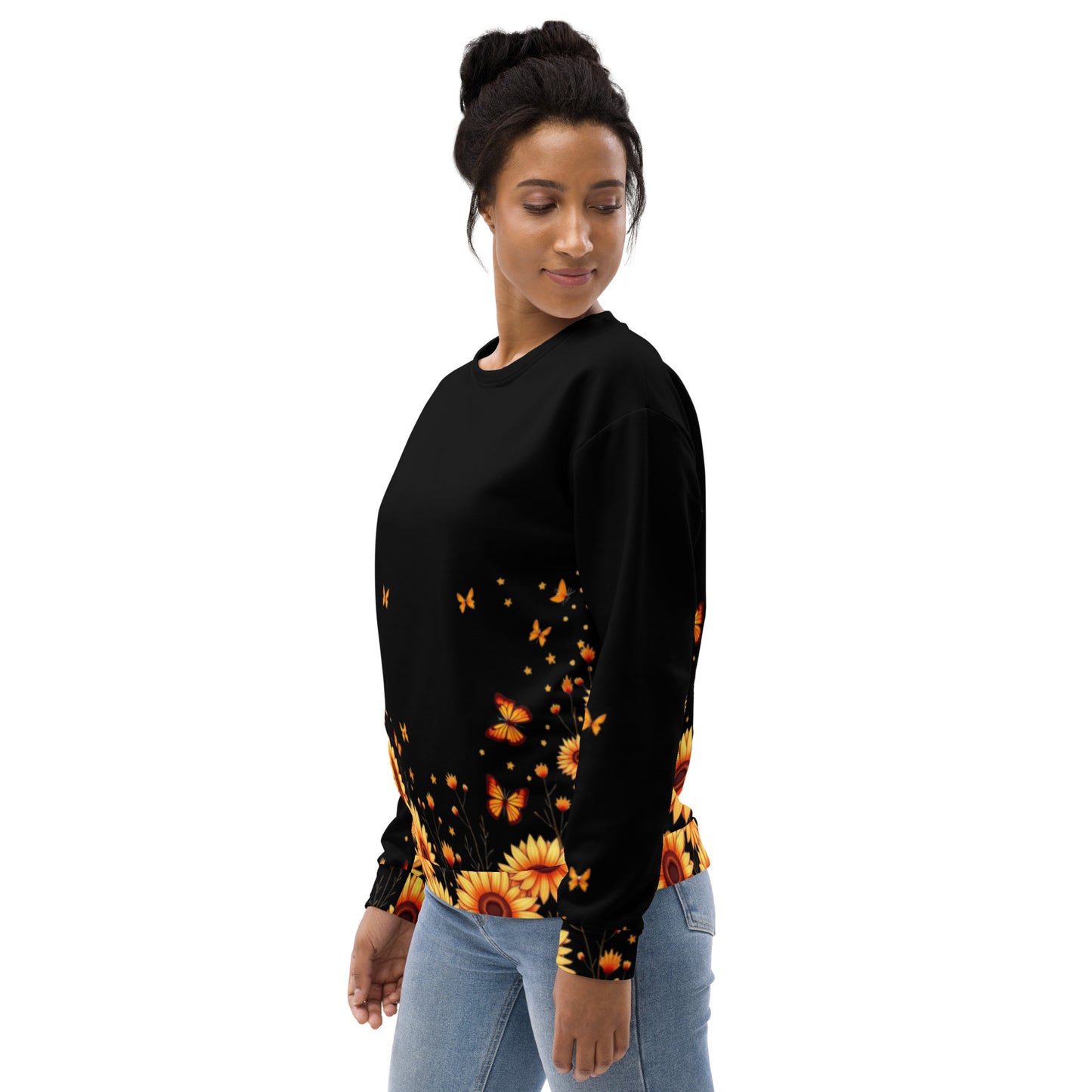 Sunflowers & Butterflies Unisex Sweatshirt