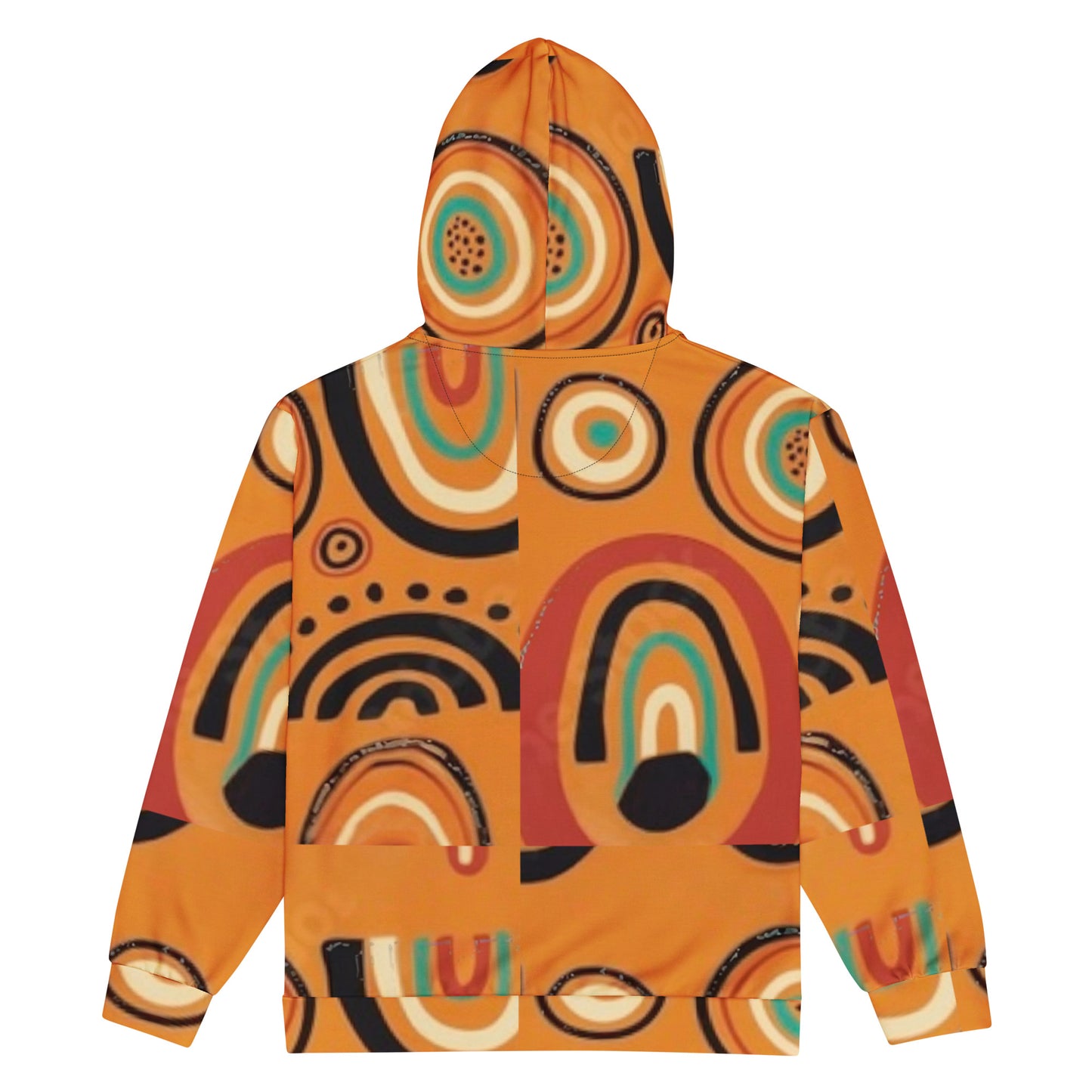 African Print Zip Hoodie - Mix & Match