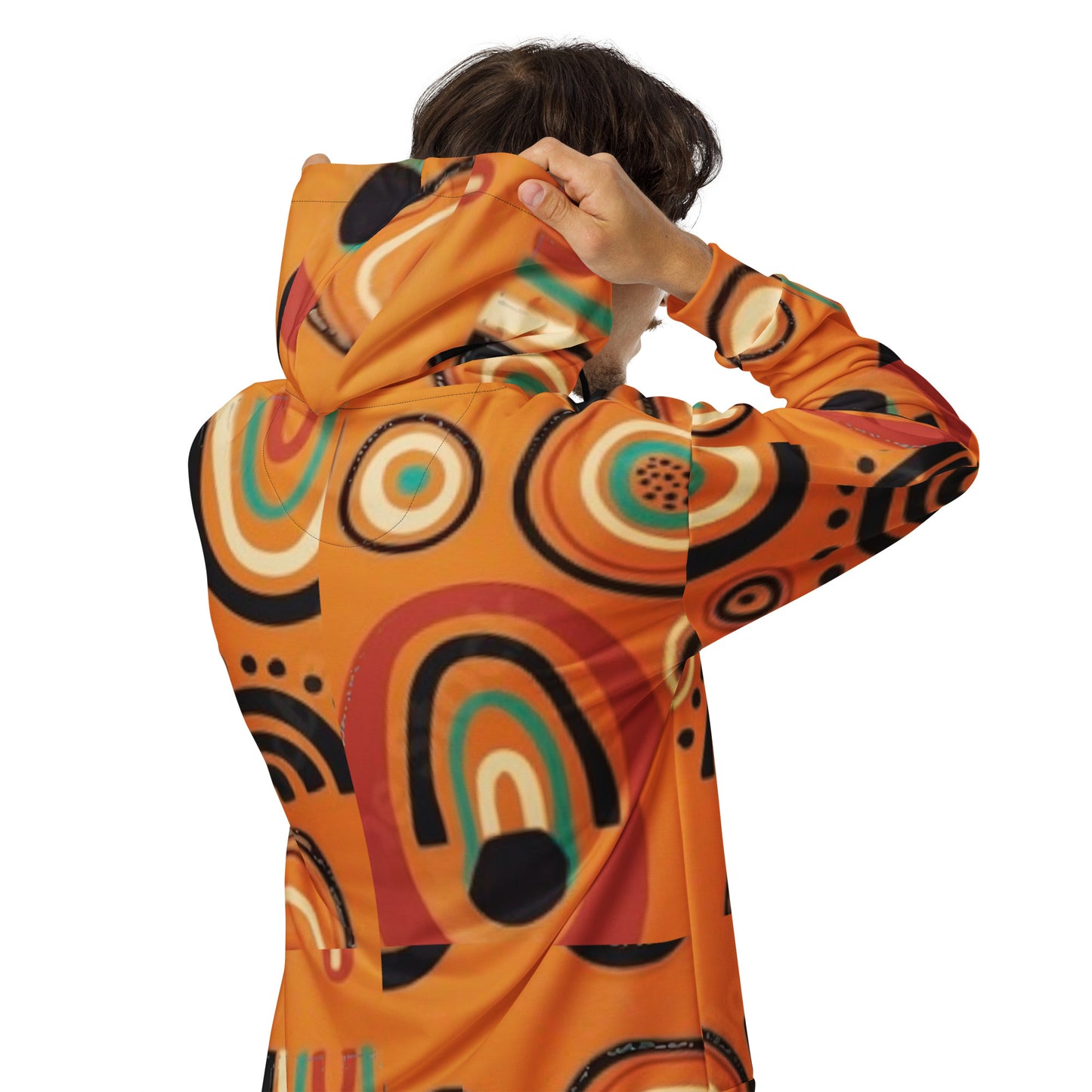 African Print Zip Hoodie - Mix & Match