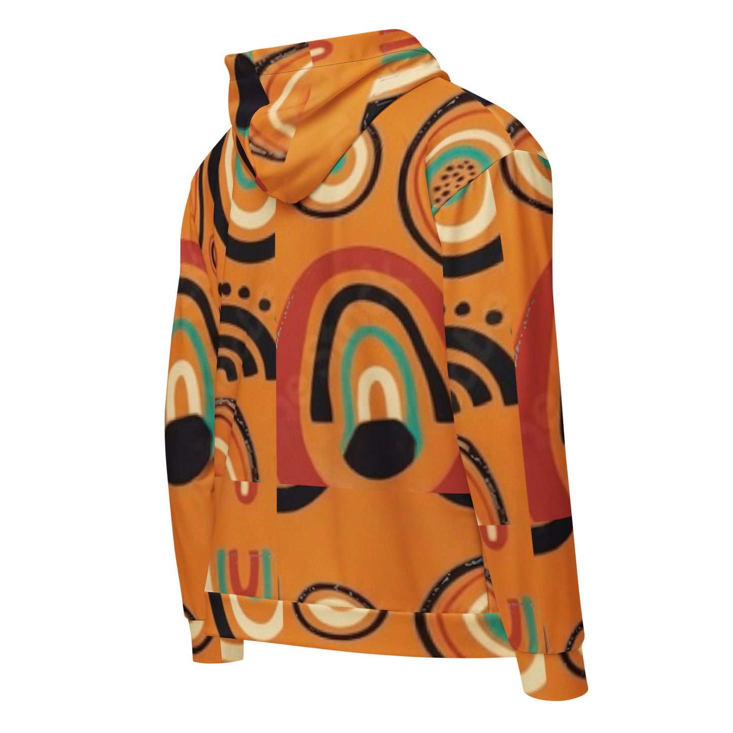 African Print Zip Hoodie - Mix & Match