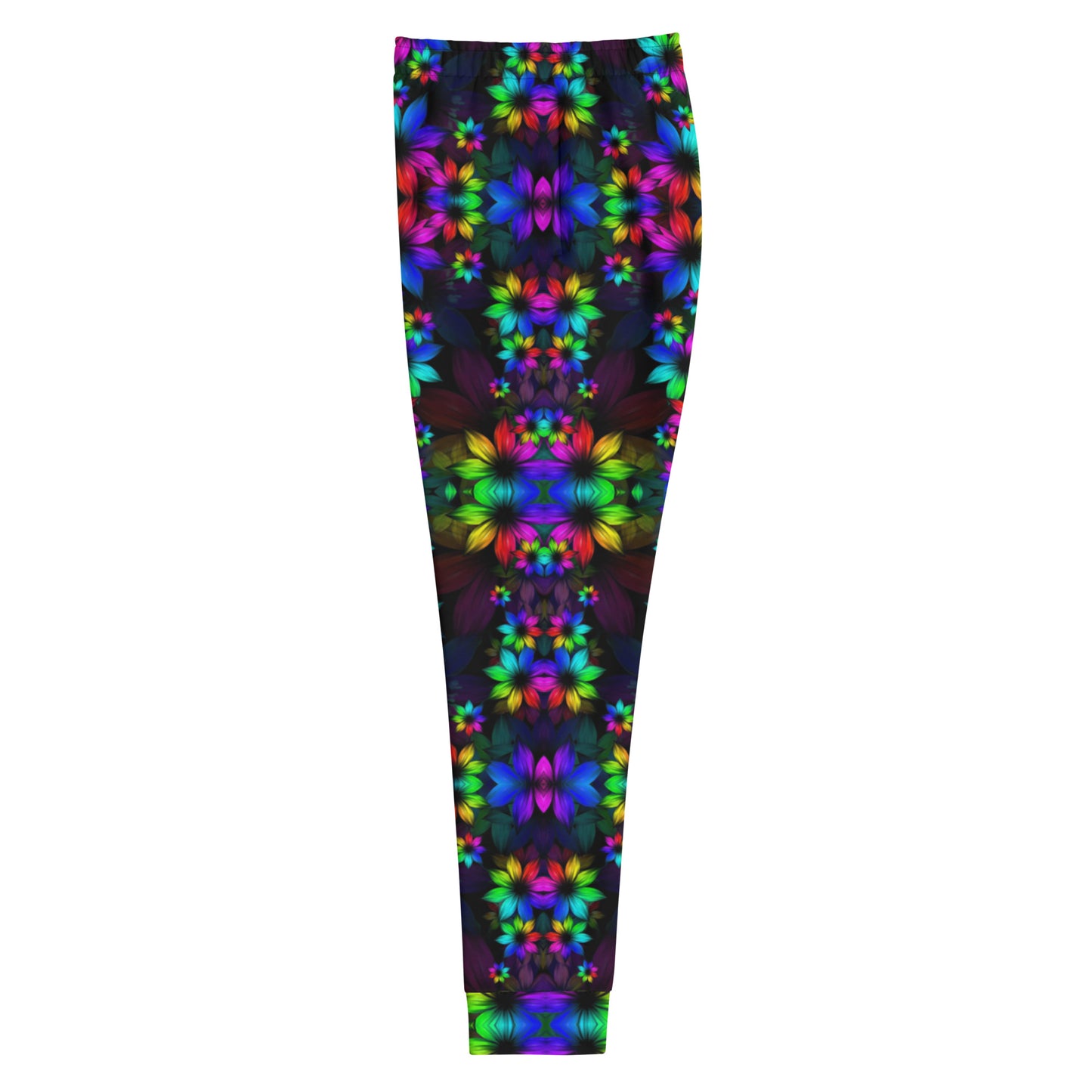 Floral Glow Graphic Print  Women's Joggers