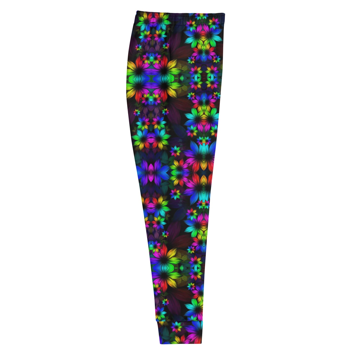 Floral Glow Graphic Print  Women's Joggers