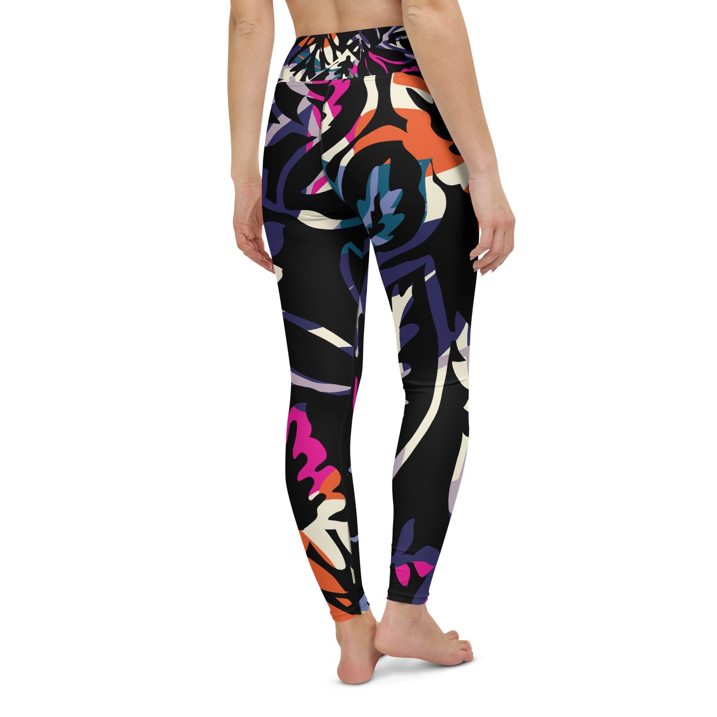 Yoga Leggings, Multicolor, Sizes XS-XL