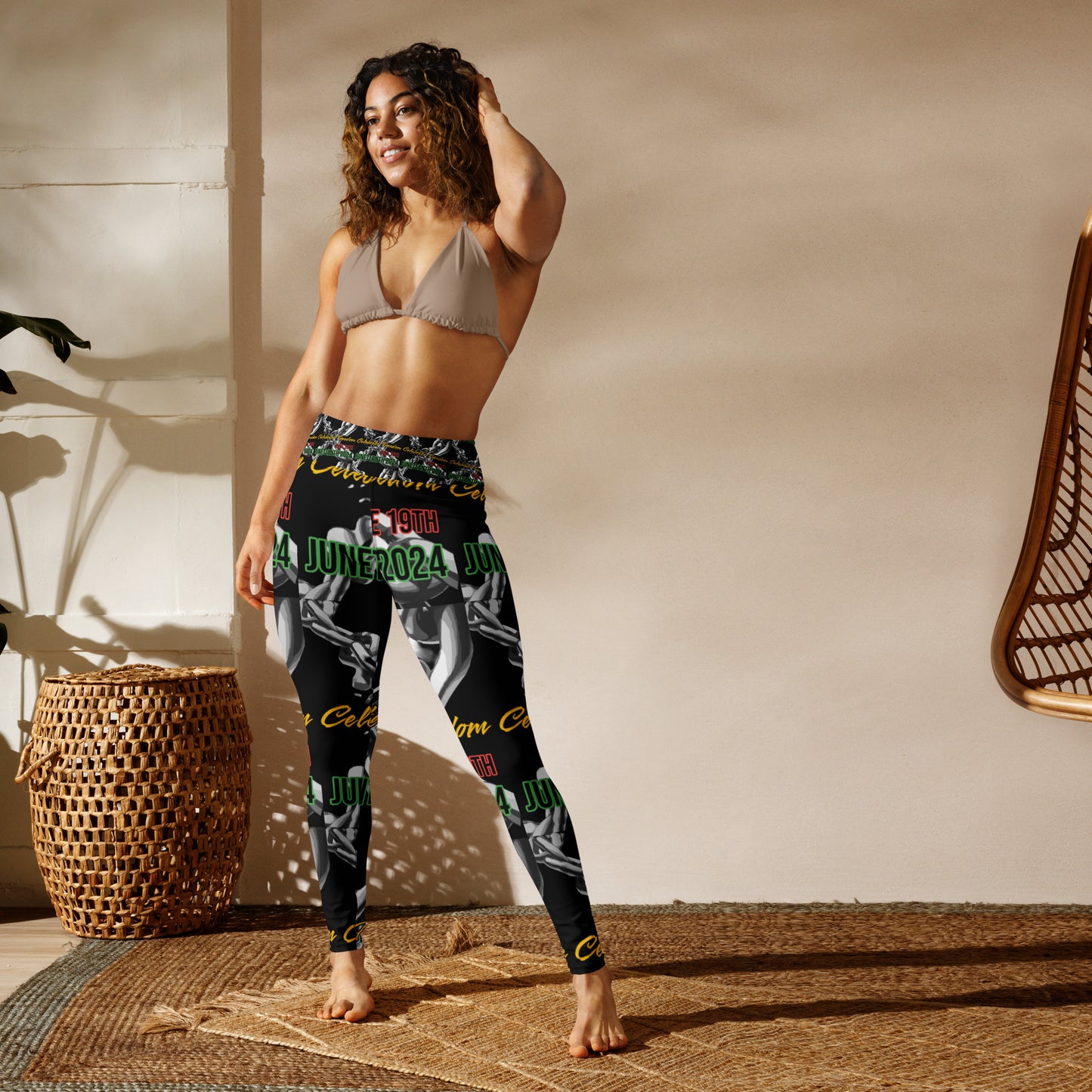 Juneteenth 2024 Yoga Leggings