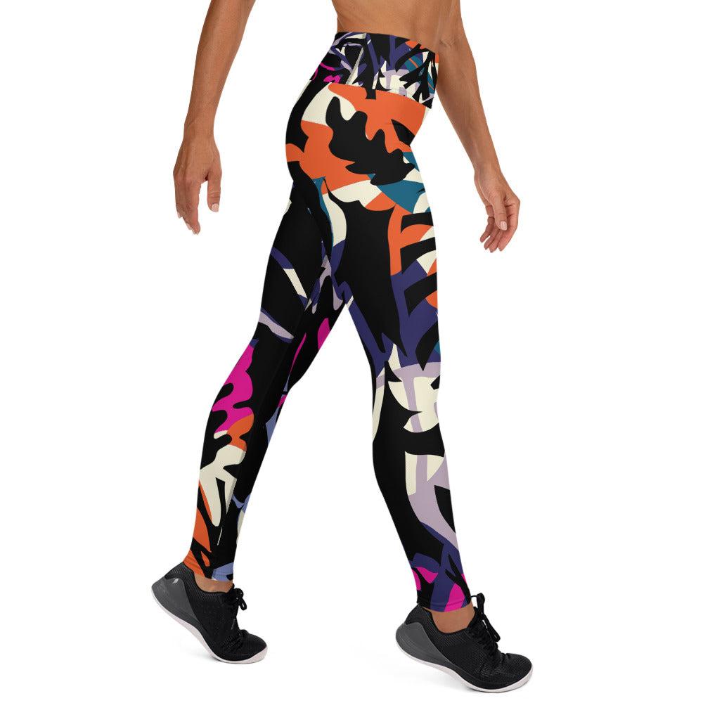 Yoga Leggings, Multicolor, Sizes XS-XL