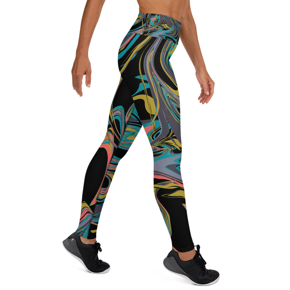 Multi Colored Yoga Leggings