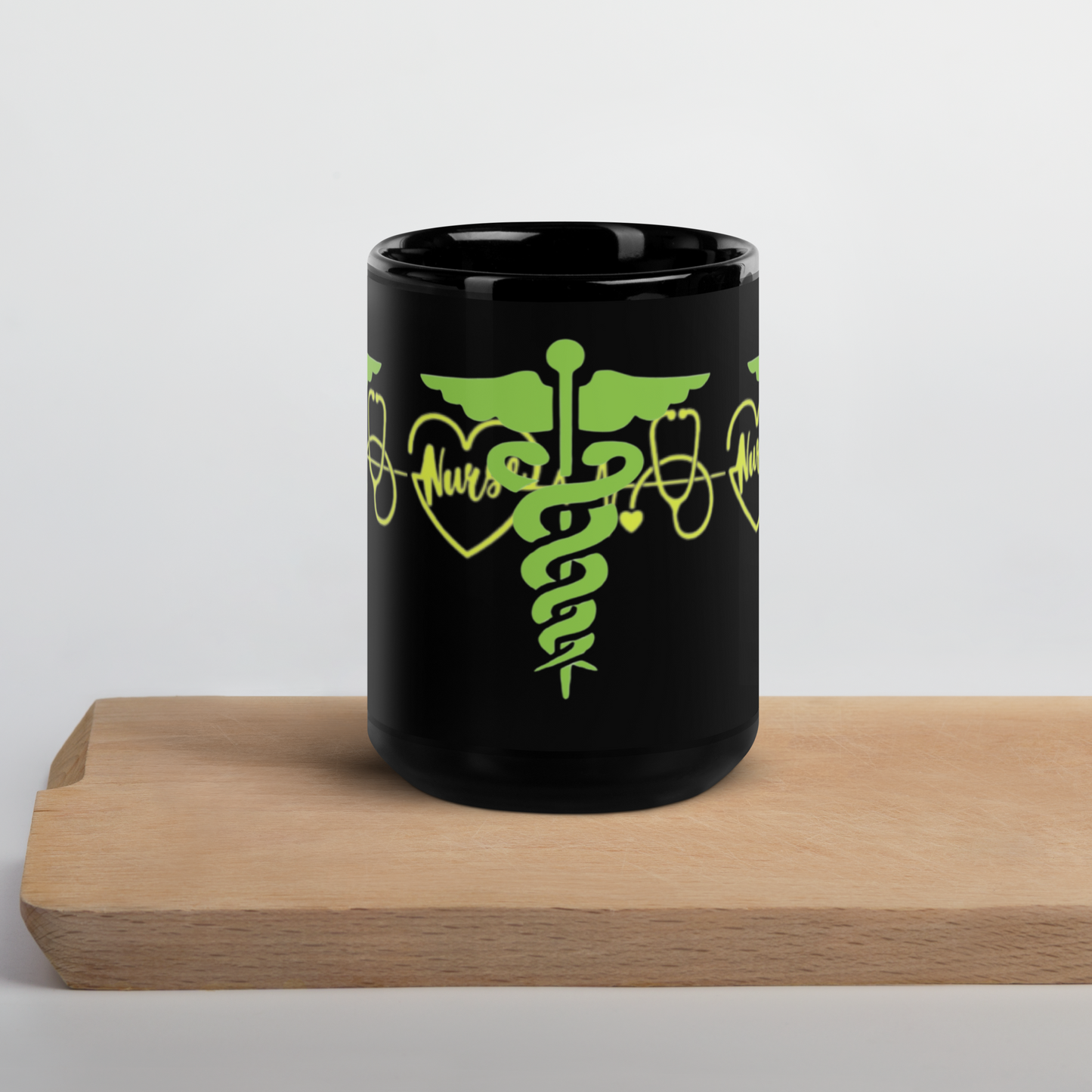 Black Glossy Mug