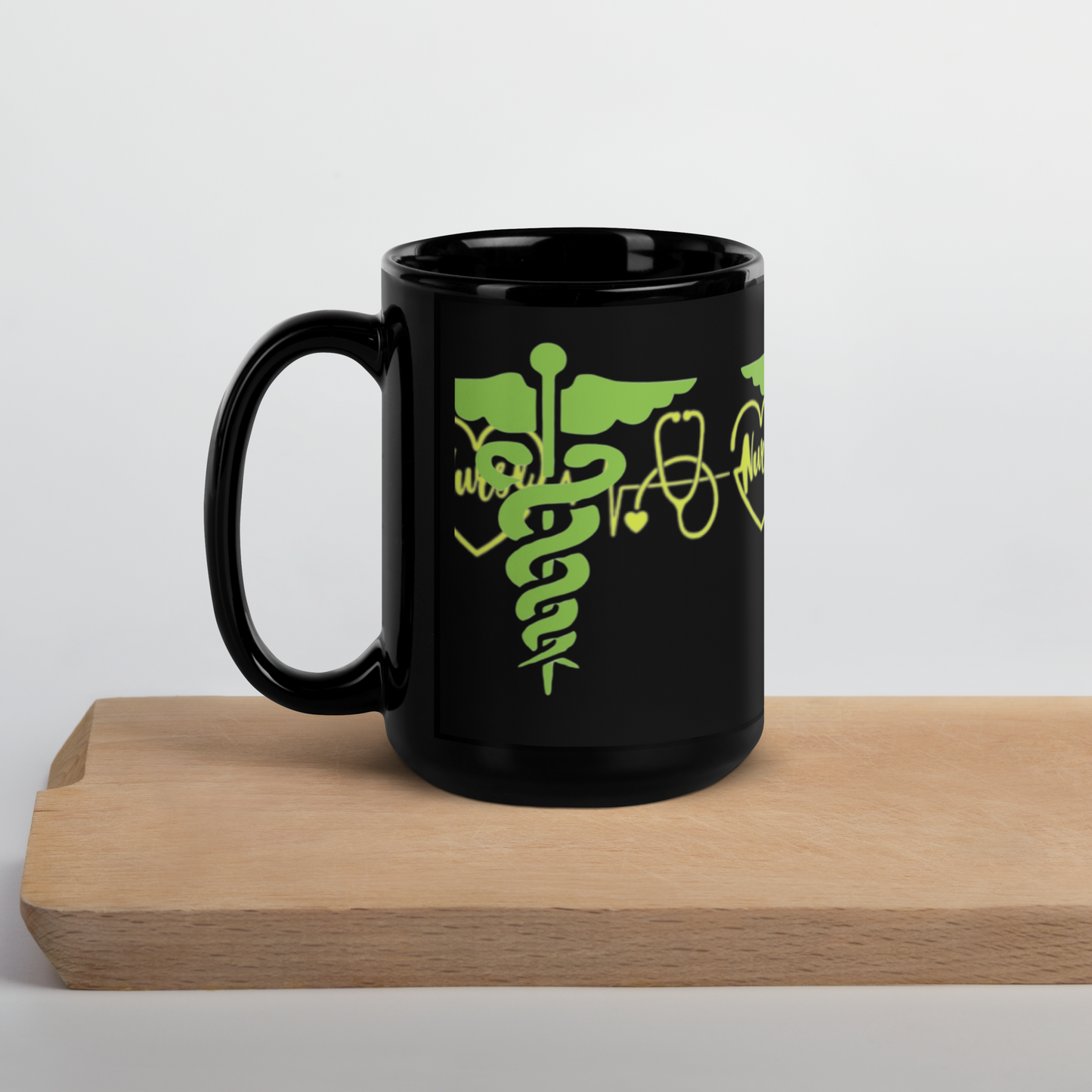 Black Glossy Mug