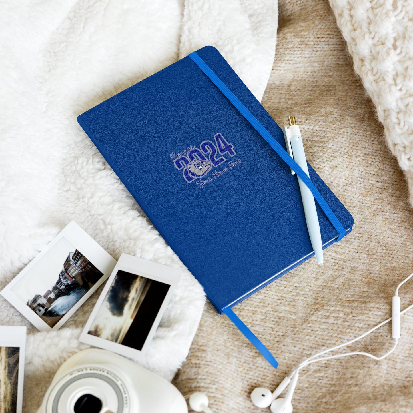 Hardcover bound notebook • Size: 5.5" × 8.5" (13.97 cm × 21.59 cm)