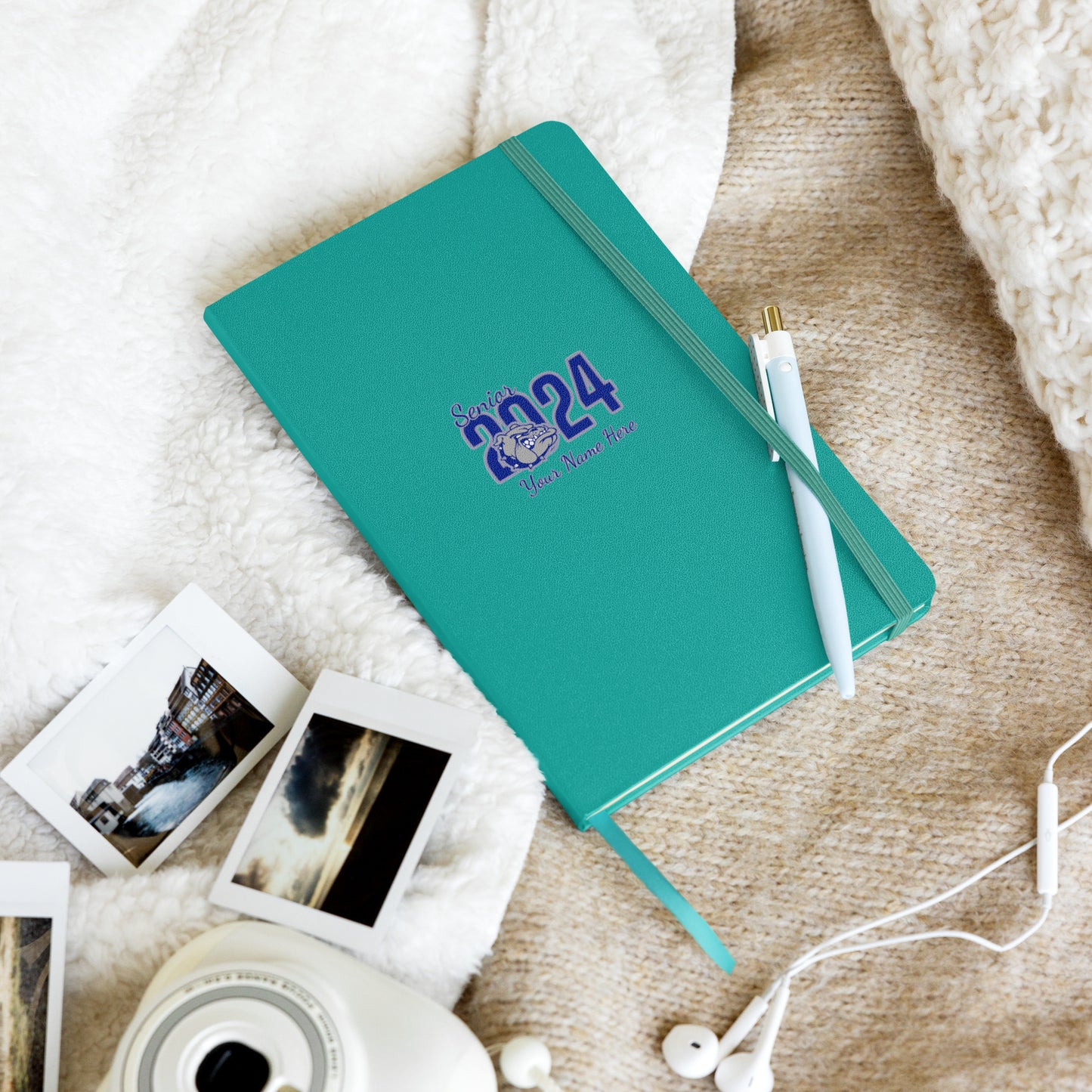 Hardcover bound notebook • Size: 5.5" × 8.5" (13.97 cm × 21.59 cm)