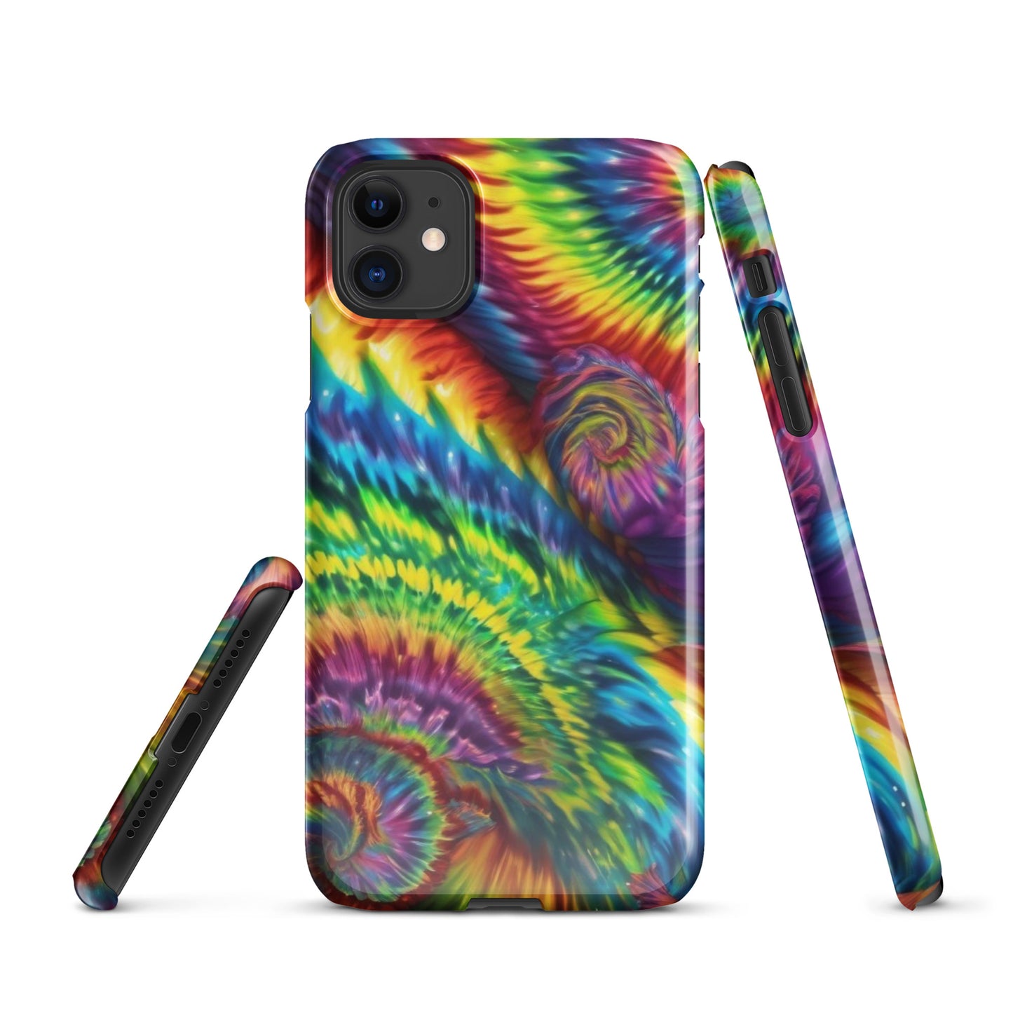 Snap case for iPhone®  Abstract painting print, Tie-dye print