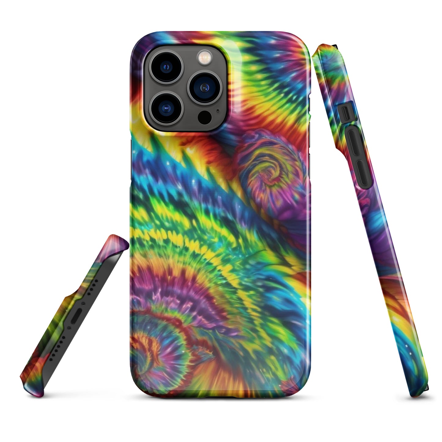 Snap case for iPhone®  Abstract painting print, Tie-dye print