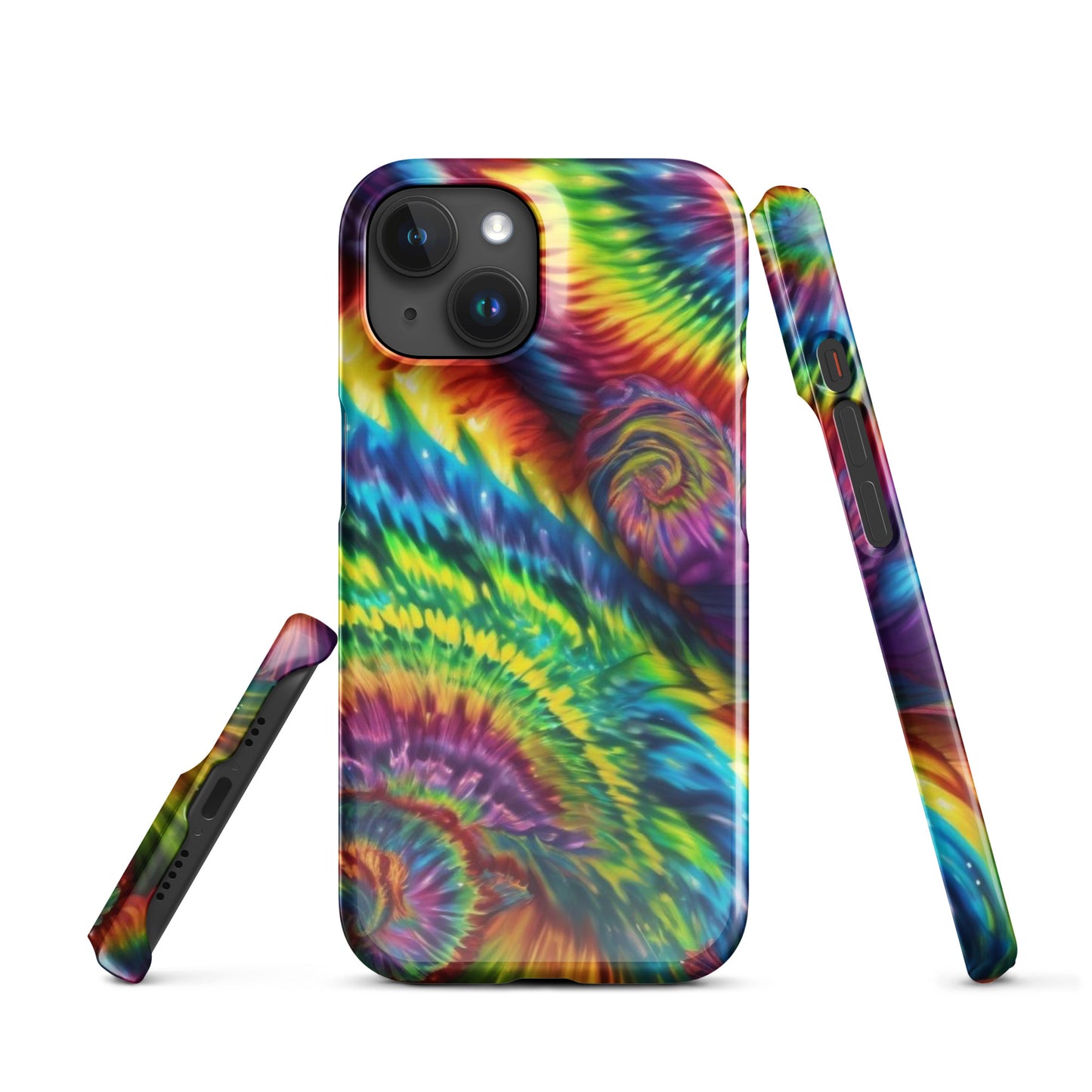 Snap case for iPhone®  Abstract painting print, Tie-dye print