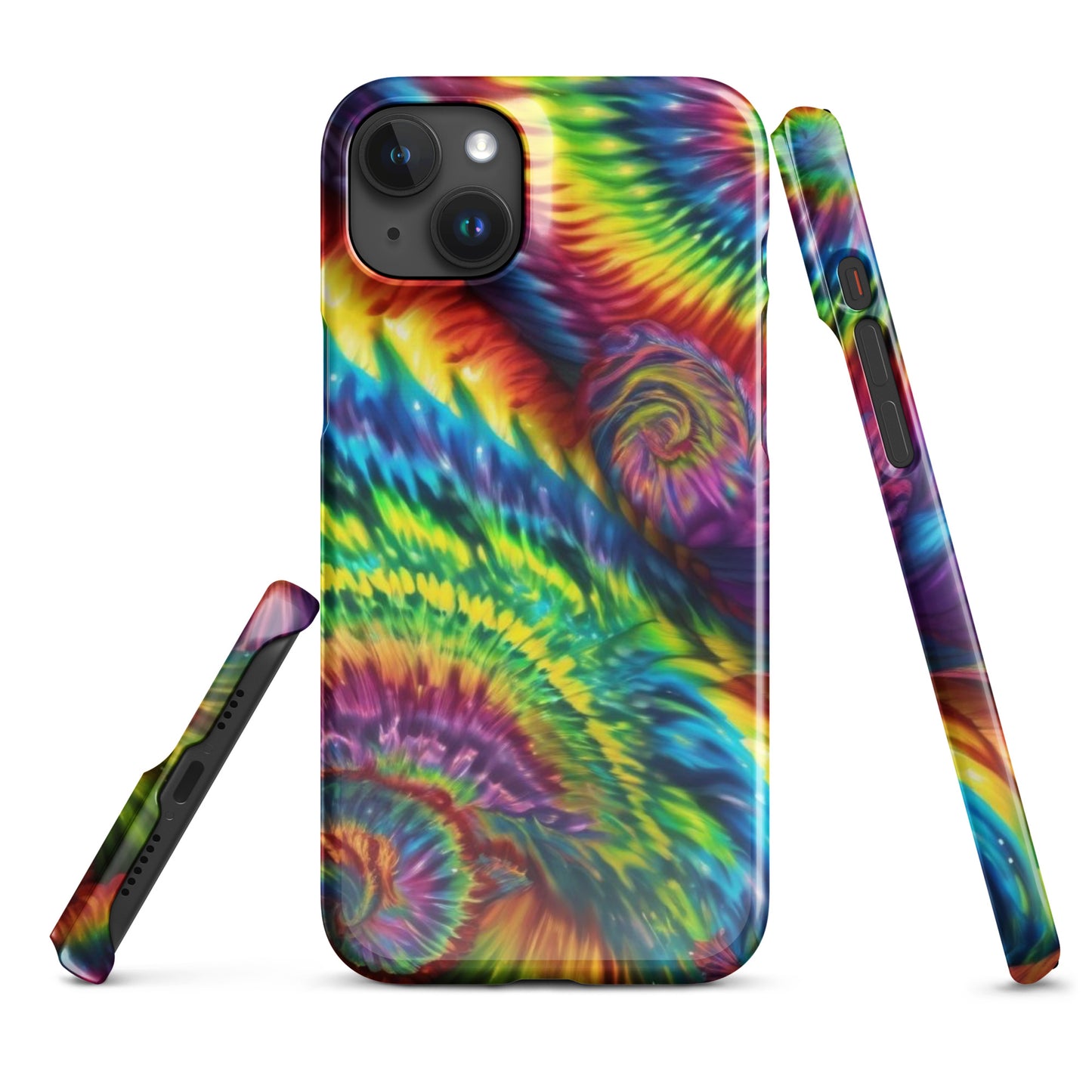 Snap case for iPhone®  Abstract painting print, Tie-dye print