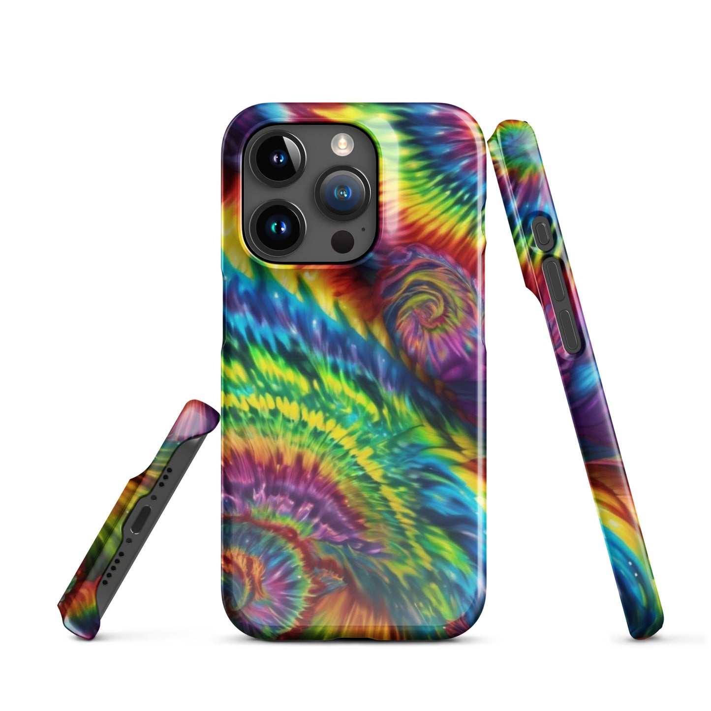 Snap case for iPhone®  Abstract painting print, Tie-dye print