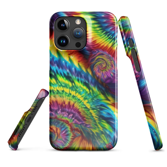 Snap case for iPhone®  Abstract painting print, Tie-dye print