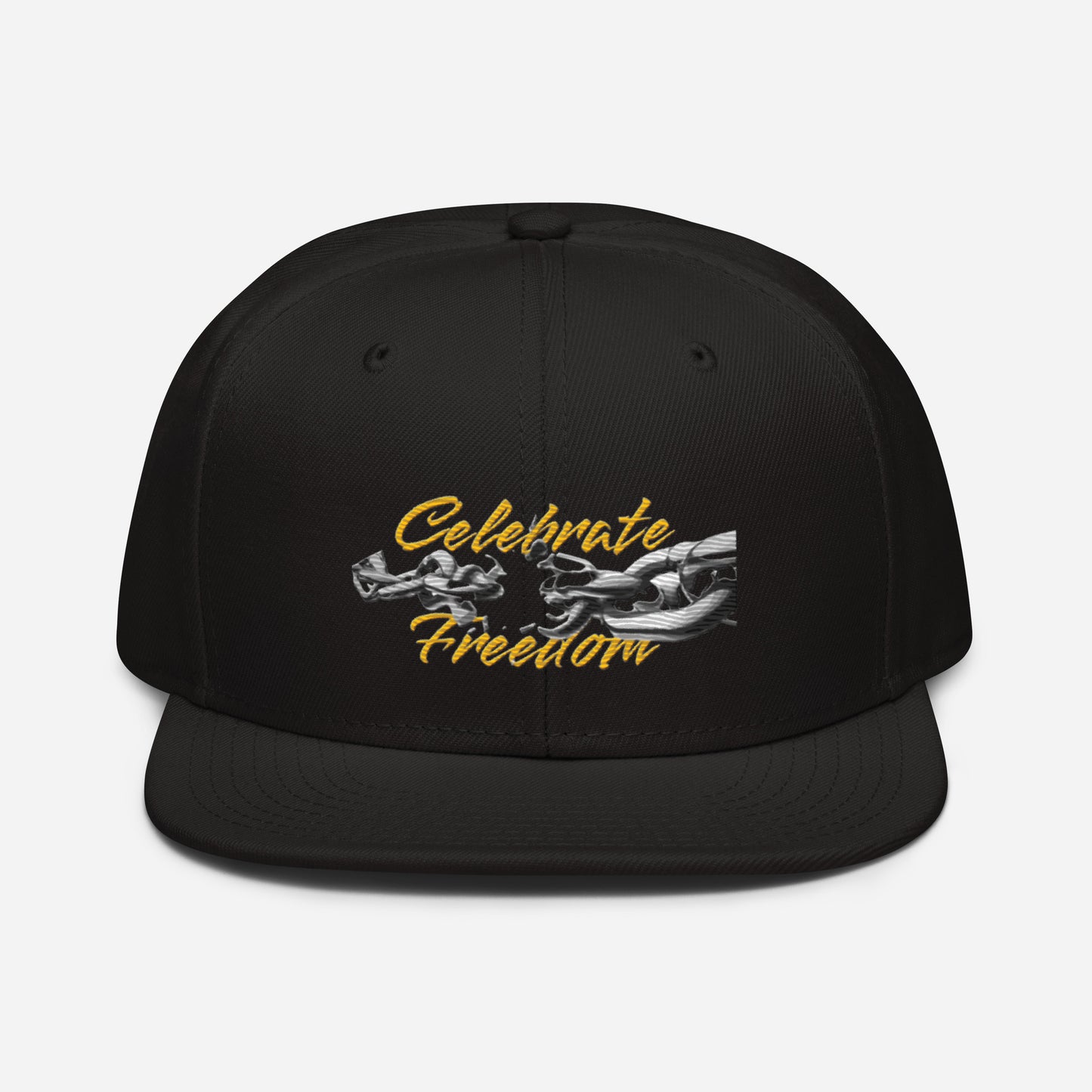 Celebrate Freedom Snapback Hat Juneteenth Holiday