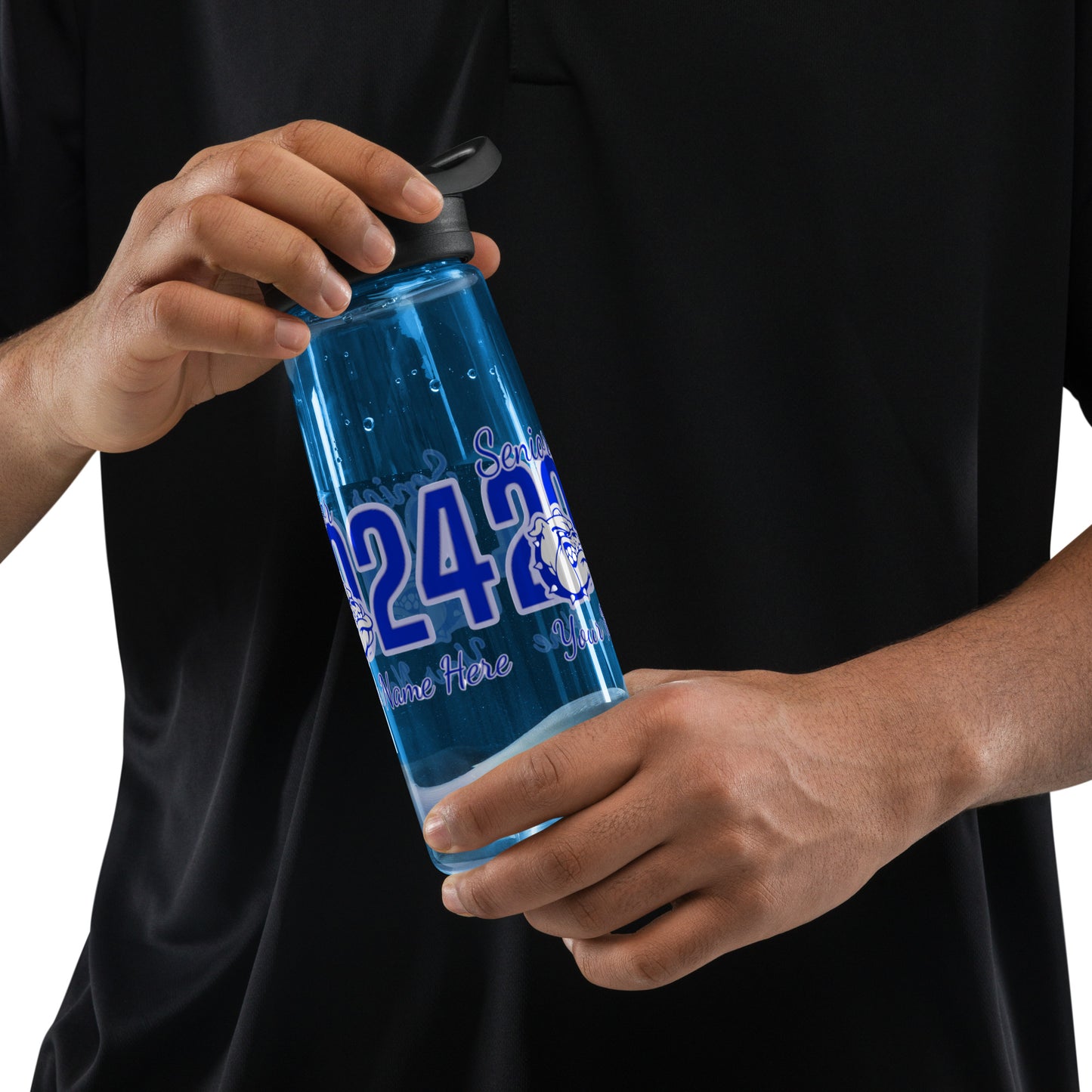 Sports water bottle• 25 oz (739 ml) ✨ personalized  breaks ✨ A