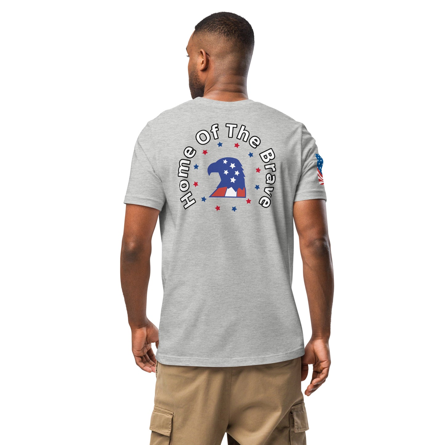 Home Of The Brave, Vote 2024 Unisex t-shirt - Four Colors to Choose From