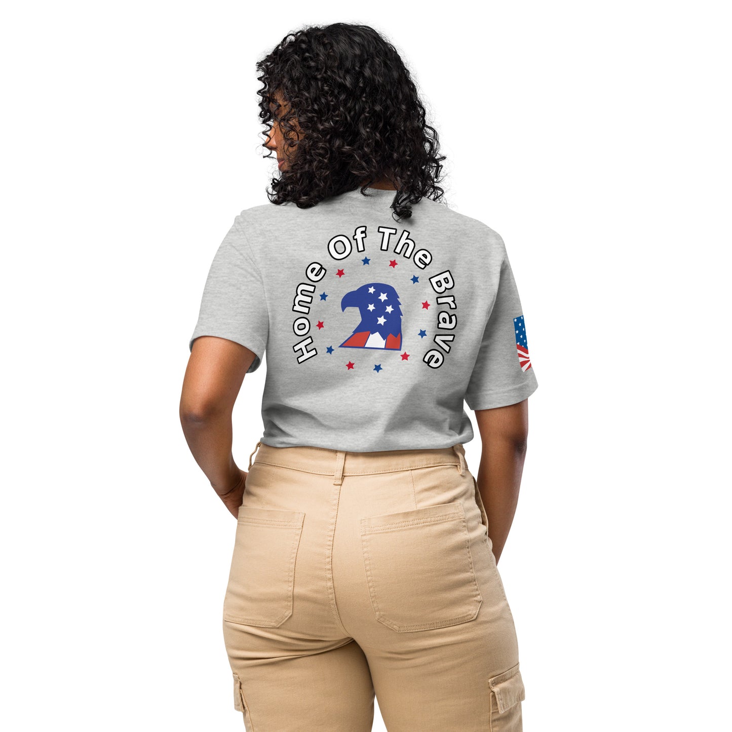 Home Of The Brave, Vote 2024 Unisex t-shirt - Four Colors to Choose From