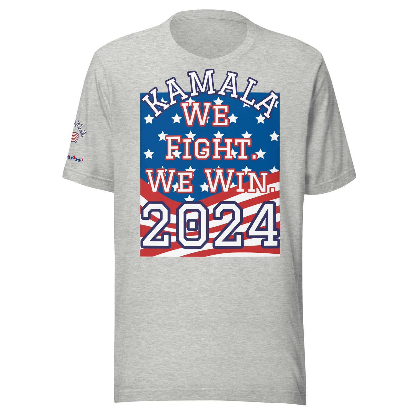 KAMALA 2024. We Fight. We Win Unisex TShirt