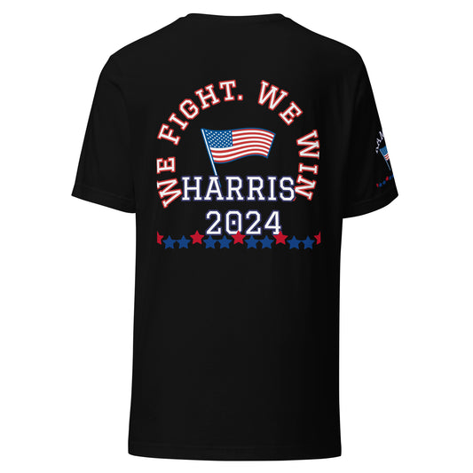 KAMALA 2024. We Fight. We Win Unisex TShirt