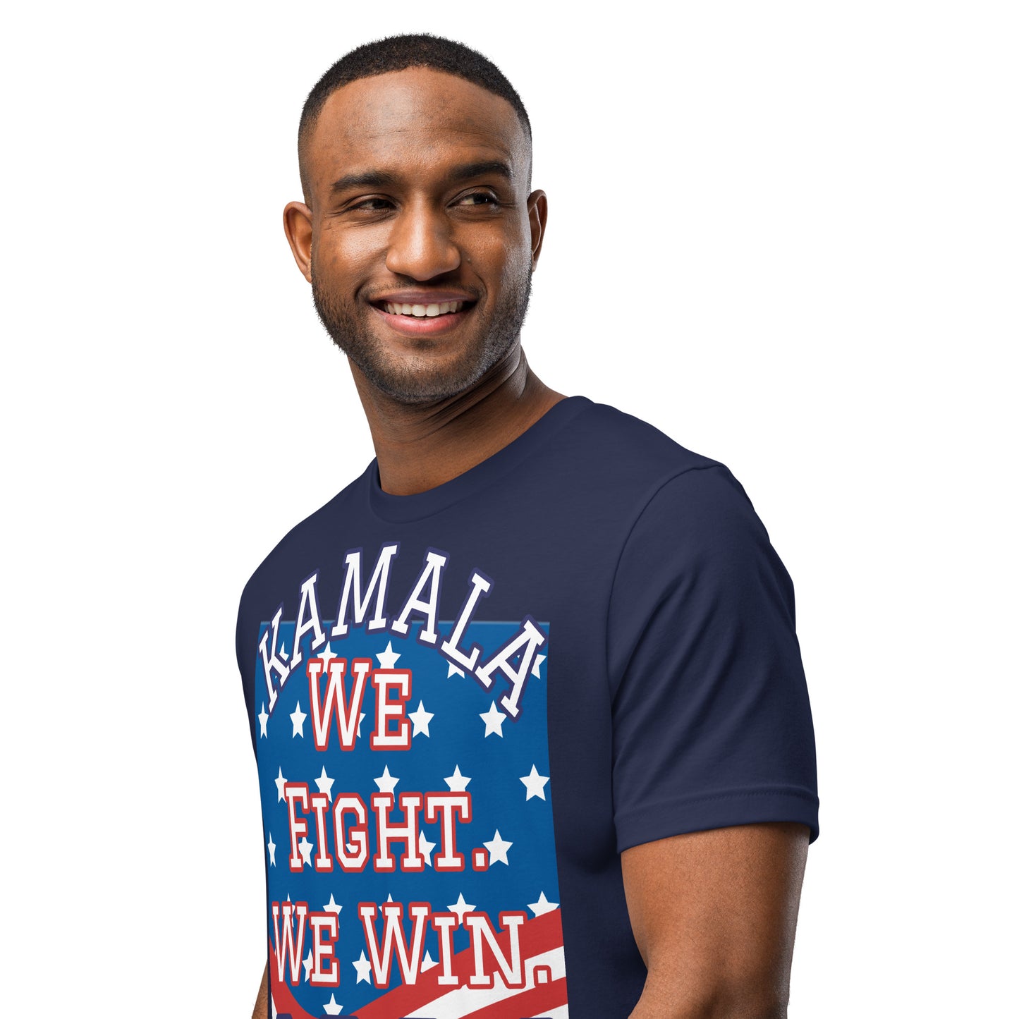 KAMALA 2024. We Fight. We Win Unisex TShirt