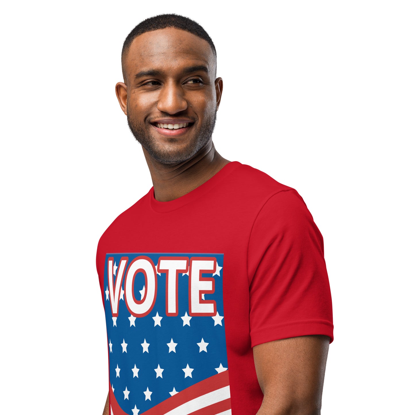 Home Of The Brave, Vote 2024 Unisex t-shirt - Four Colors to Choose From