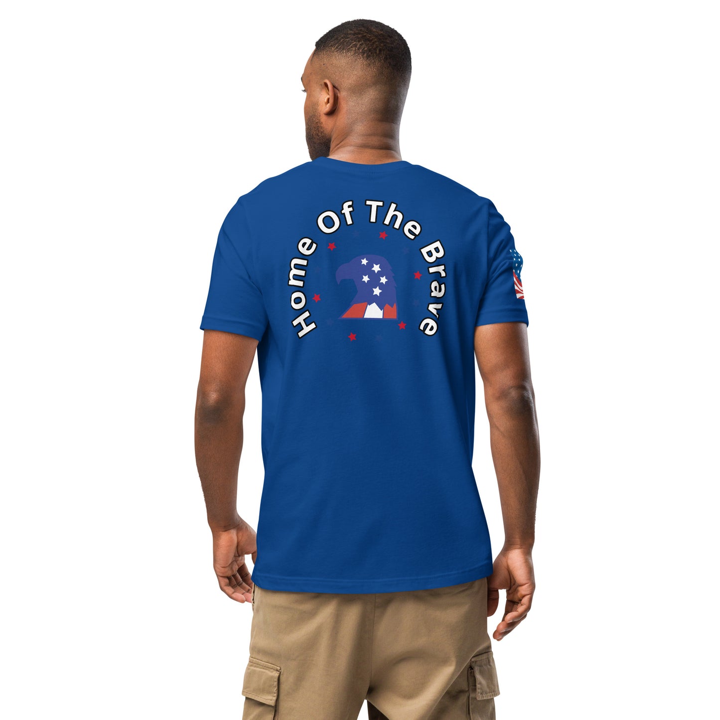 Home Of The Brave, Vote 2024 Unisex t-shirt - Four Colors to Choose From