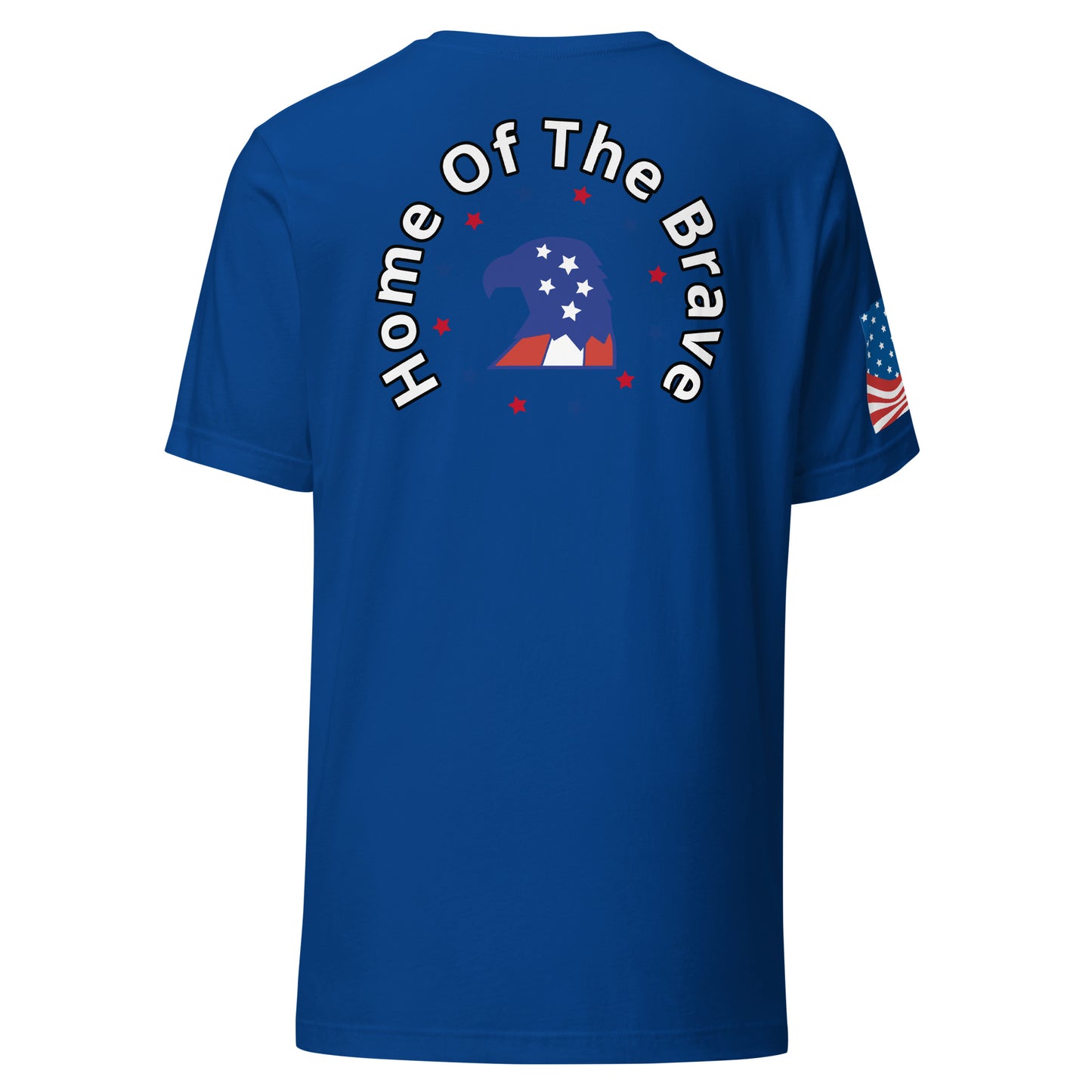 Home Of The Brave, Vote 2024 Unisex t-shirt - Four Colors to Choose From