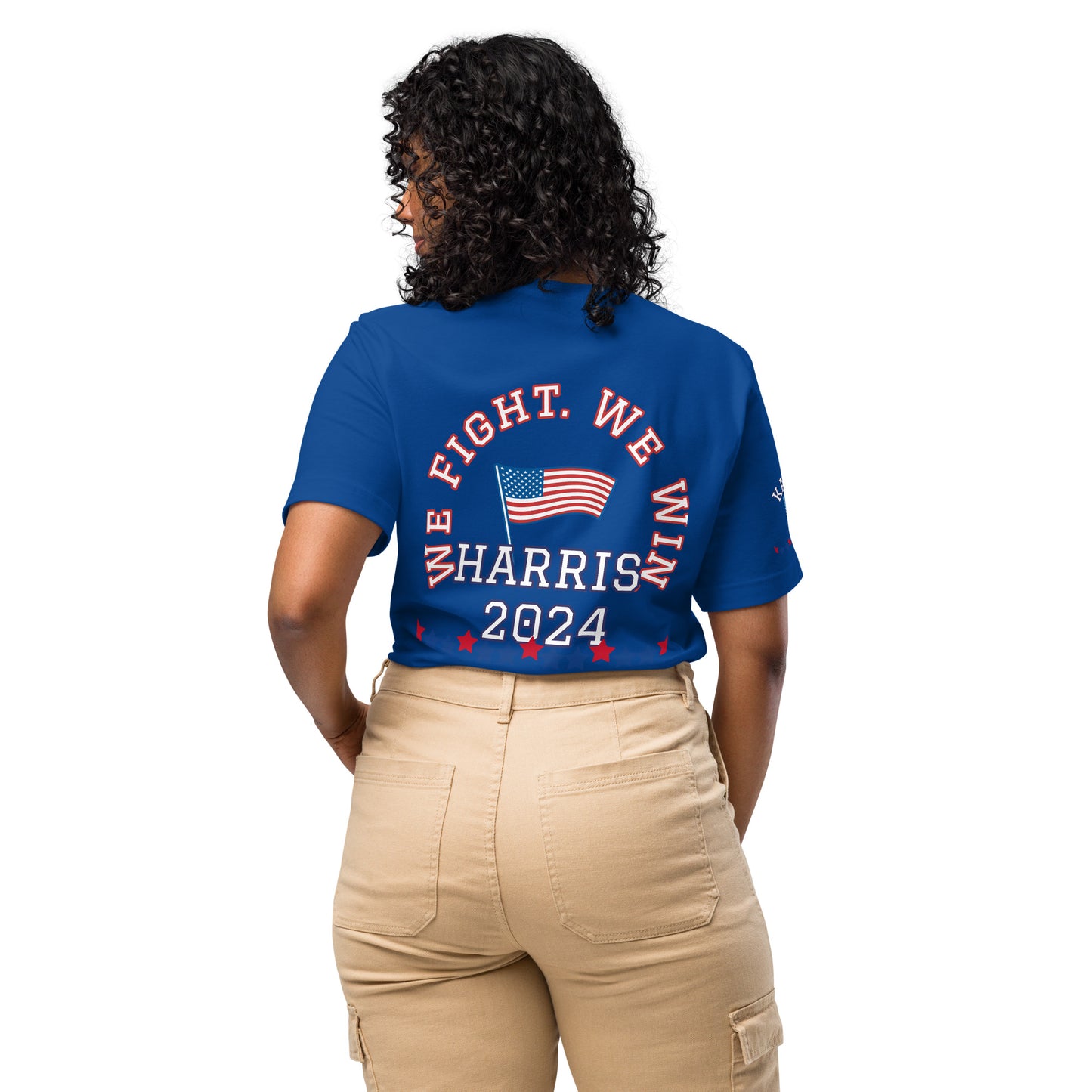 KAMALA 2024. We Fight. We Win Unisex TShirt