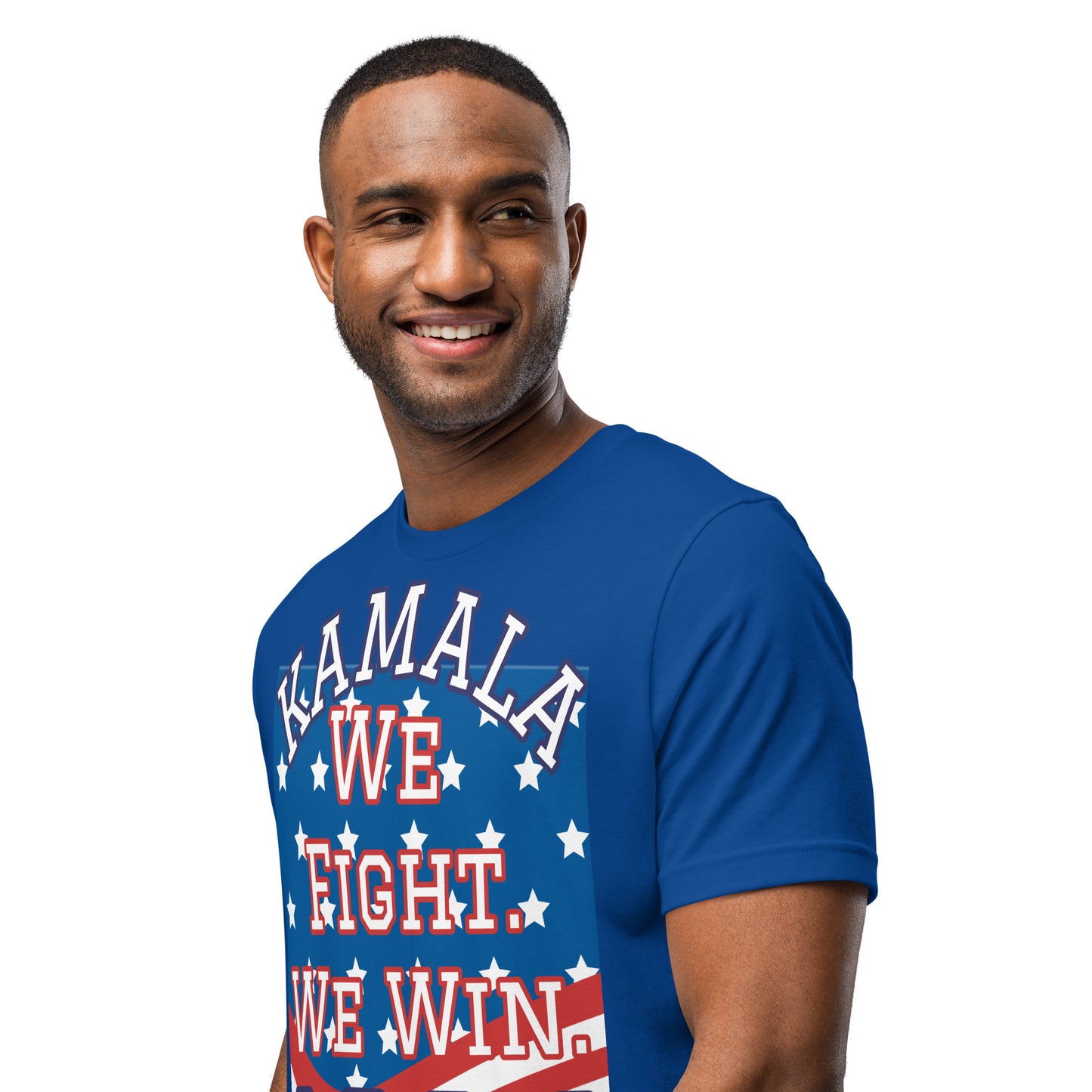 KAMALA 2024. We Fight. We Win Unisex TShirt